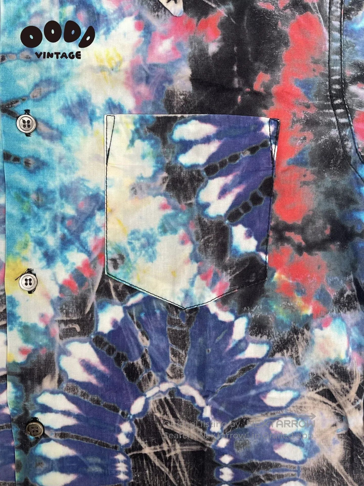 Junya Watanabe Psychedelic Tie-Dye Shirt by Junya Watanabe. Size US M / EU 48-50 / 2 - 8 Thumbnail