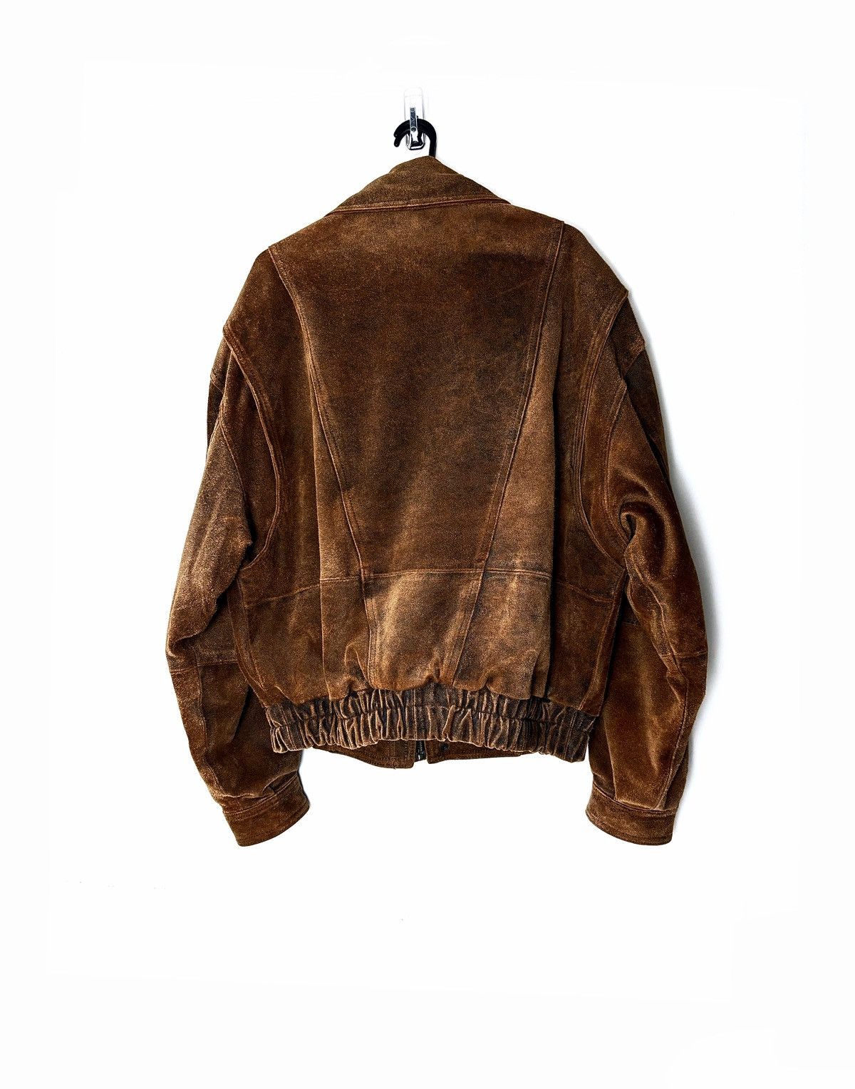 Genuine Leather Collezione Distressed Suede Leather Jacket Size US M / EU 48-50 / 2 - 3 Thumbnail