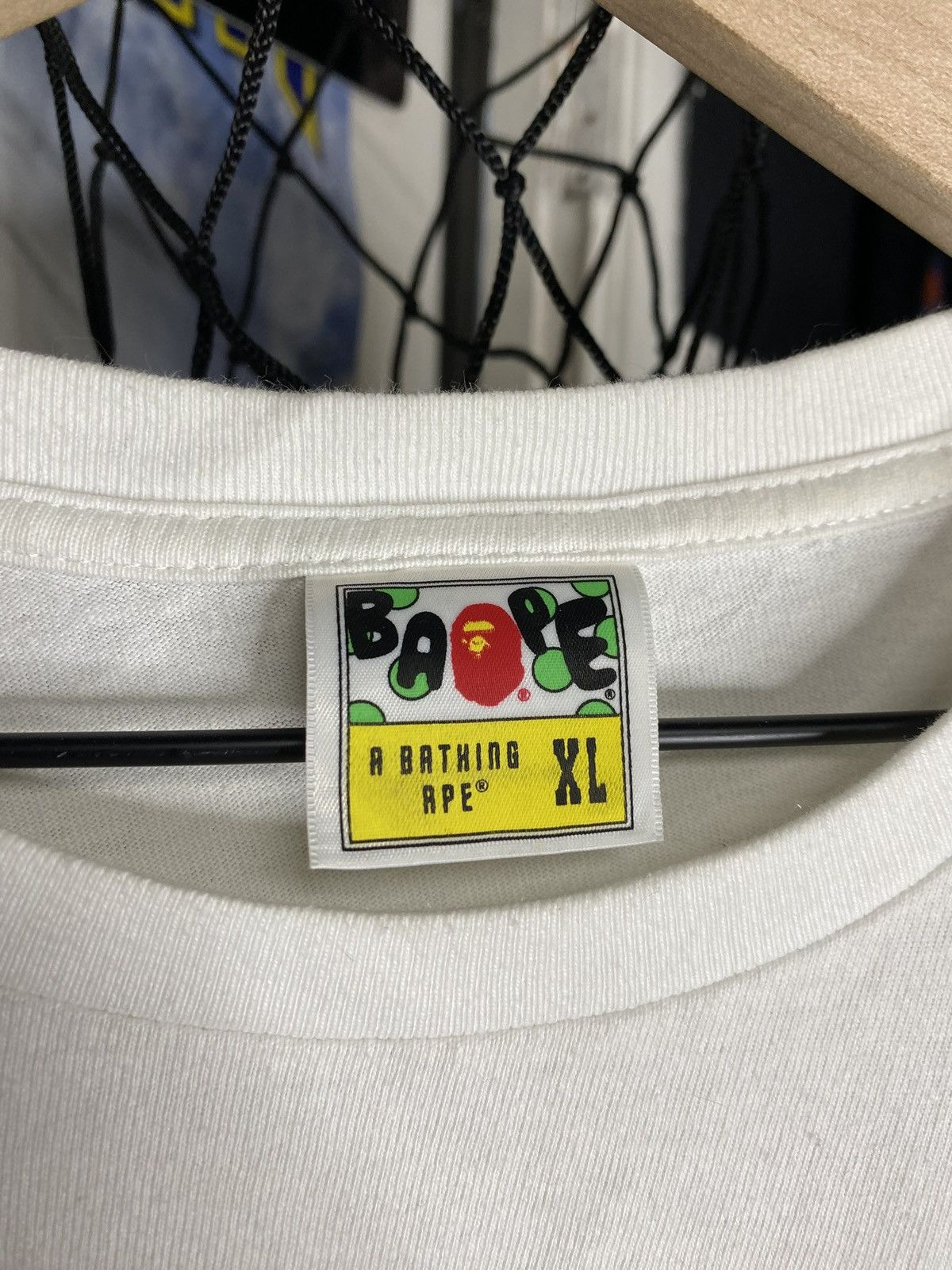 Bape A Bathing Ape Multi Camo T-Shirt Bape College Tee Fits Large Size US L / EU 52-54 / 3 - 3 Thumbnail