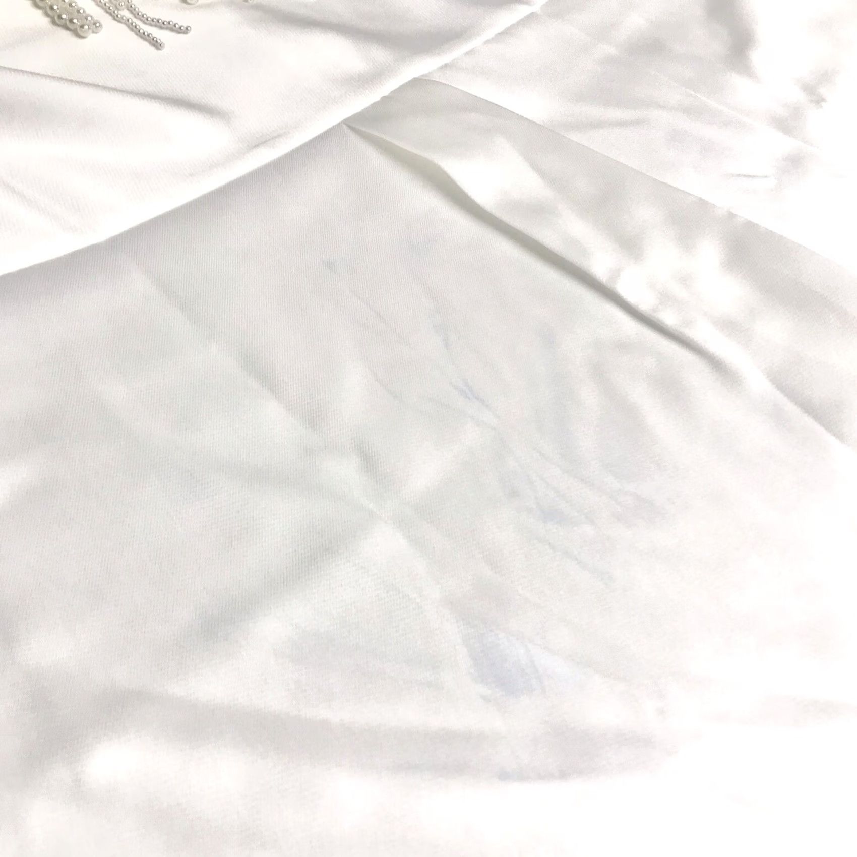 Vintage Adore White Pearl Collar Button-Up Long Sleeve Top Blouse XL Women Size XL / US 12-14 / IT 48-50 - 6 Thumbnail