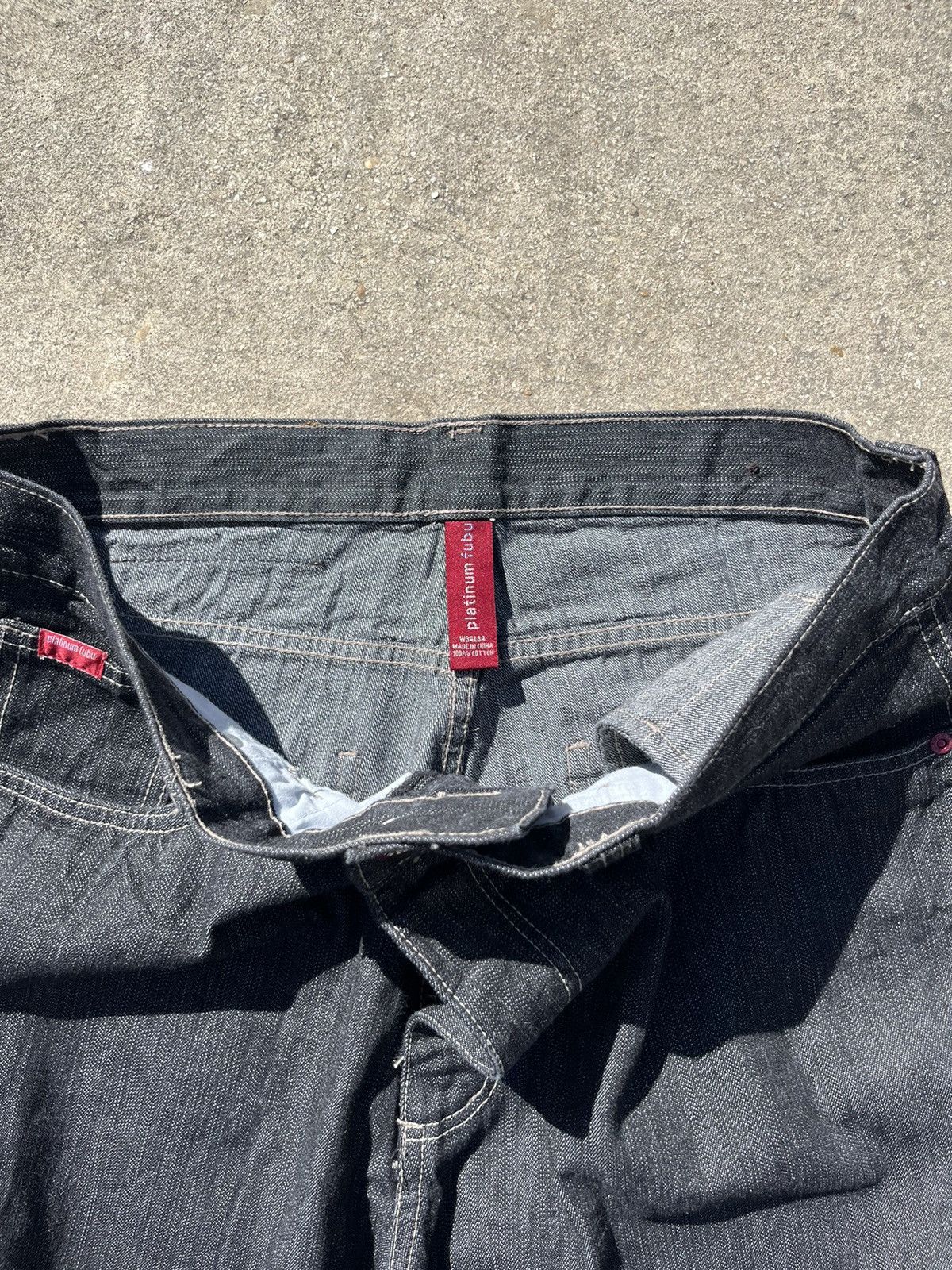 Fubu BAGGY PLATINUM FUBU CARPENTER JEANS Size US 34 / EU 50 - 3 Thumbnail