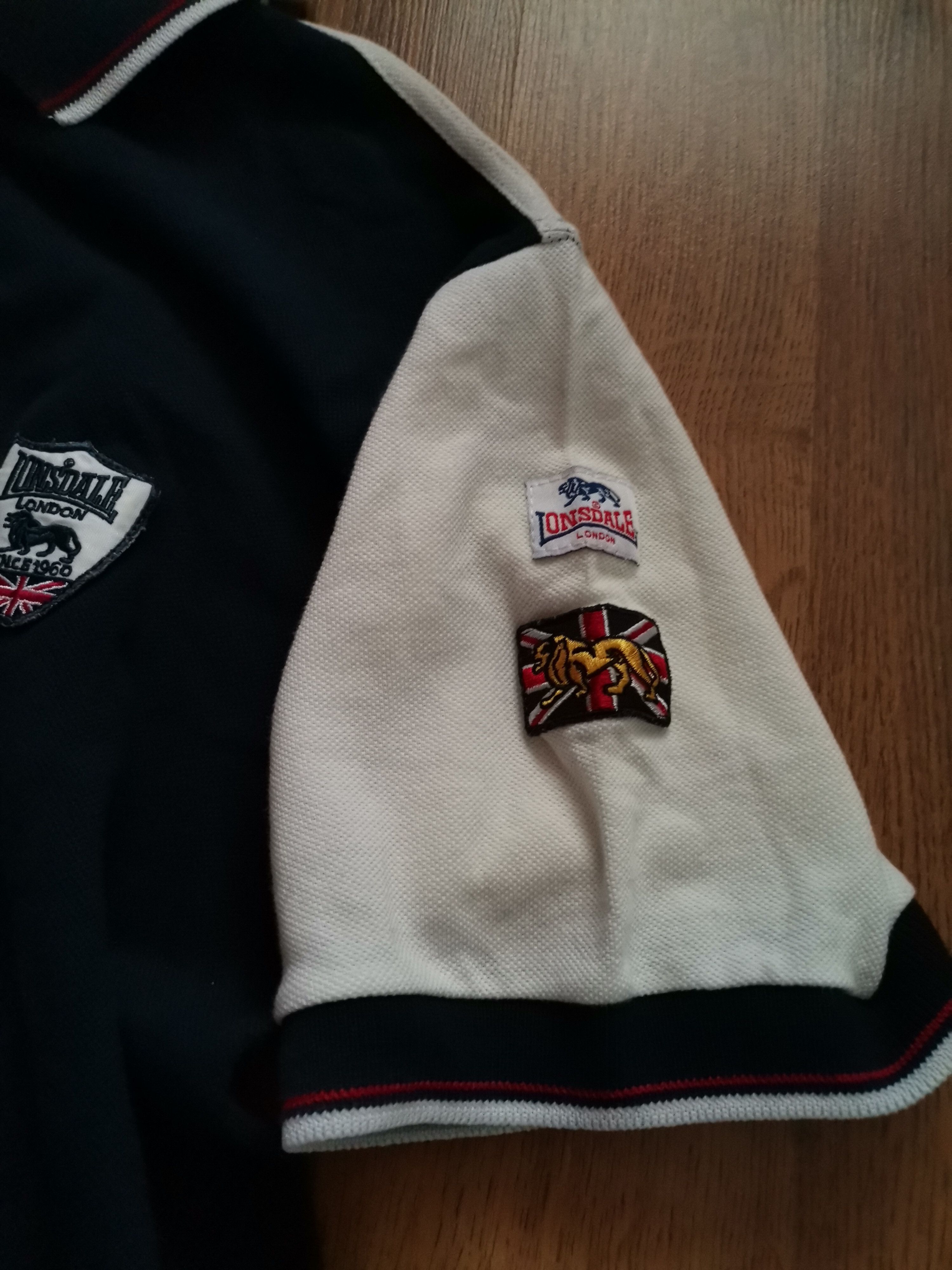 Lonsdale Vintage Lonsdale Polo Size US XL / EU 56 / 4 - 5 Thumbnail