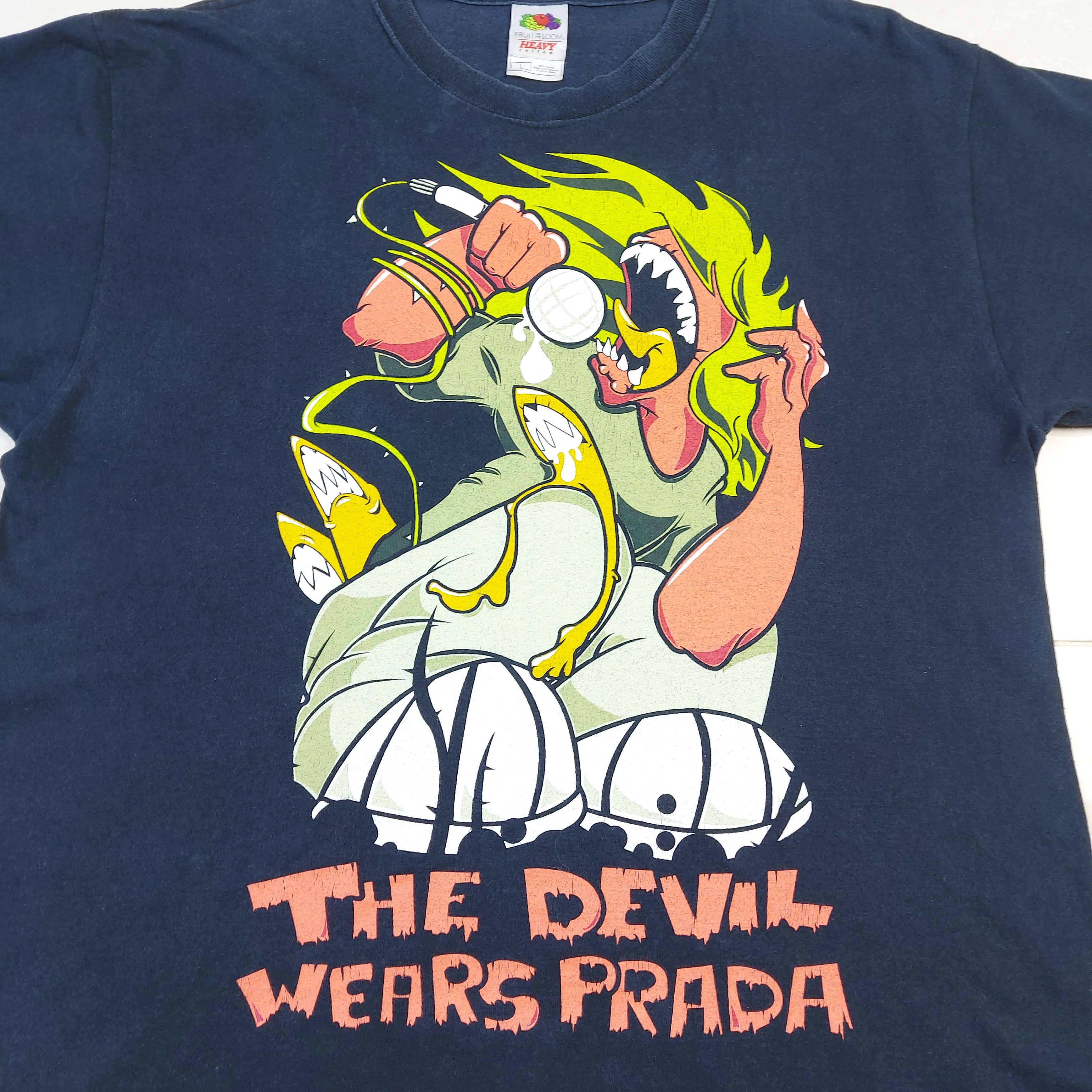 Band Tees VTG The Devil Wears Prada Band Ferret Music MySpace Era TEE Size US L / EU 52-54 / 3 - 10 Thumbnail