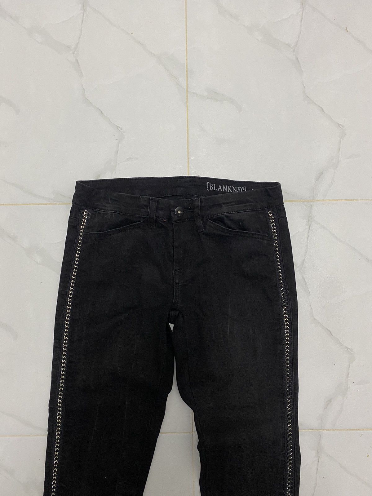 BLANKNYC Blanknyc Metal Stripe Side Design Pants Size US 26 / EU 42 - 4 Thumbnail