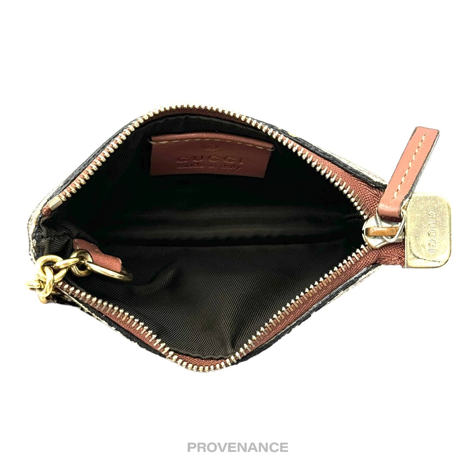 Gucci 🔴 Gucci Key Pouch Cles - Micro GG Supreme Stars Red Size ONE SIZE - 5 Thumbnail