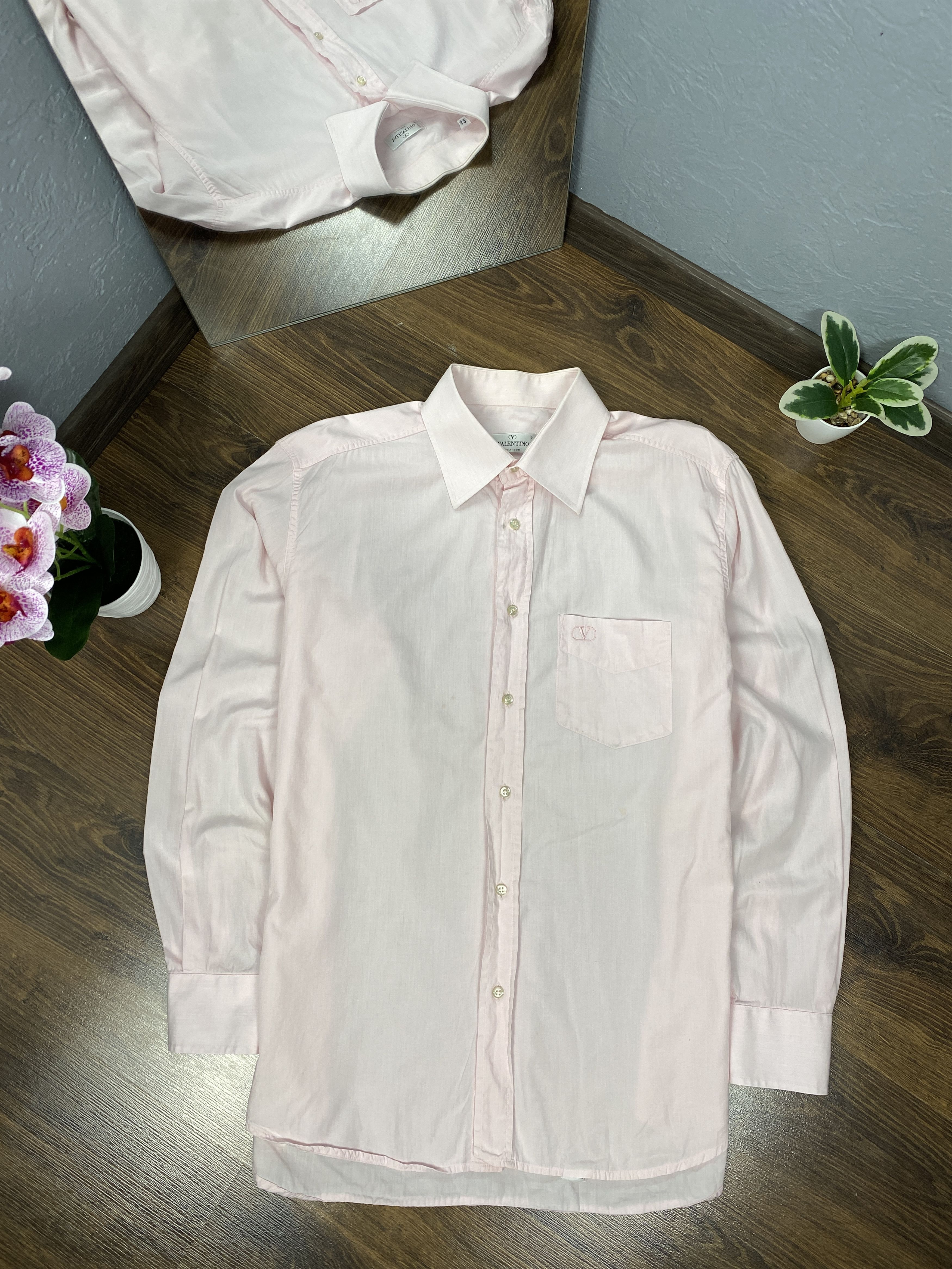 Valentino Valentino vintage long sleeve shirt Size US L / EU 52-54 / 3 - 1 Thumbnail