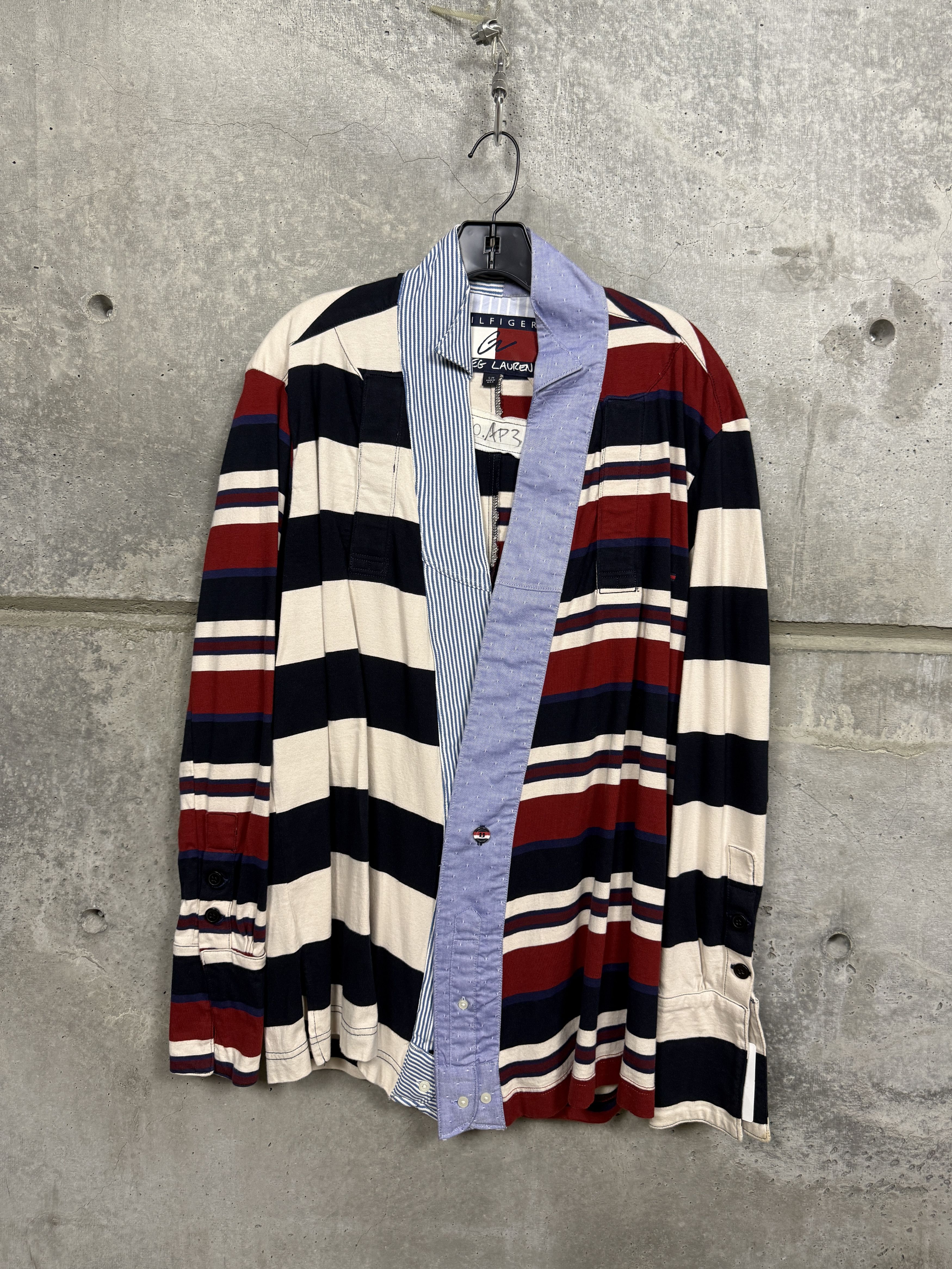 Greg Lauren × Tommy Hilfiger $1380 Greg Lauren x Tommy Hilfiger 1/5 AP Rugby Shirt Size US M / EU 48-50 / 2 - 1 Thumbnail