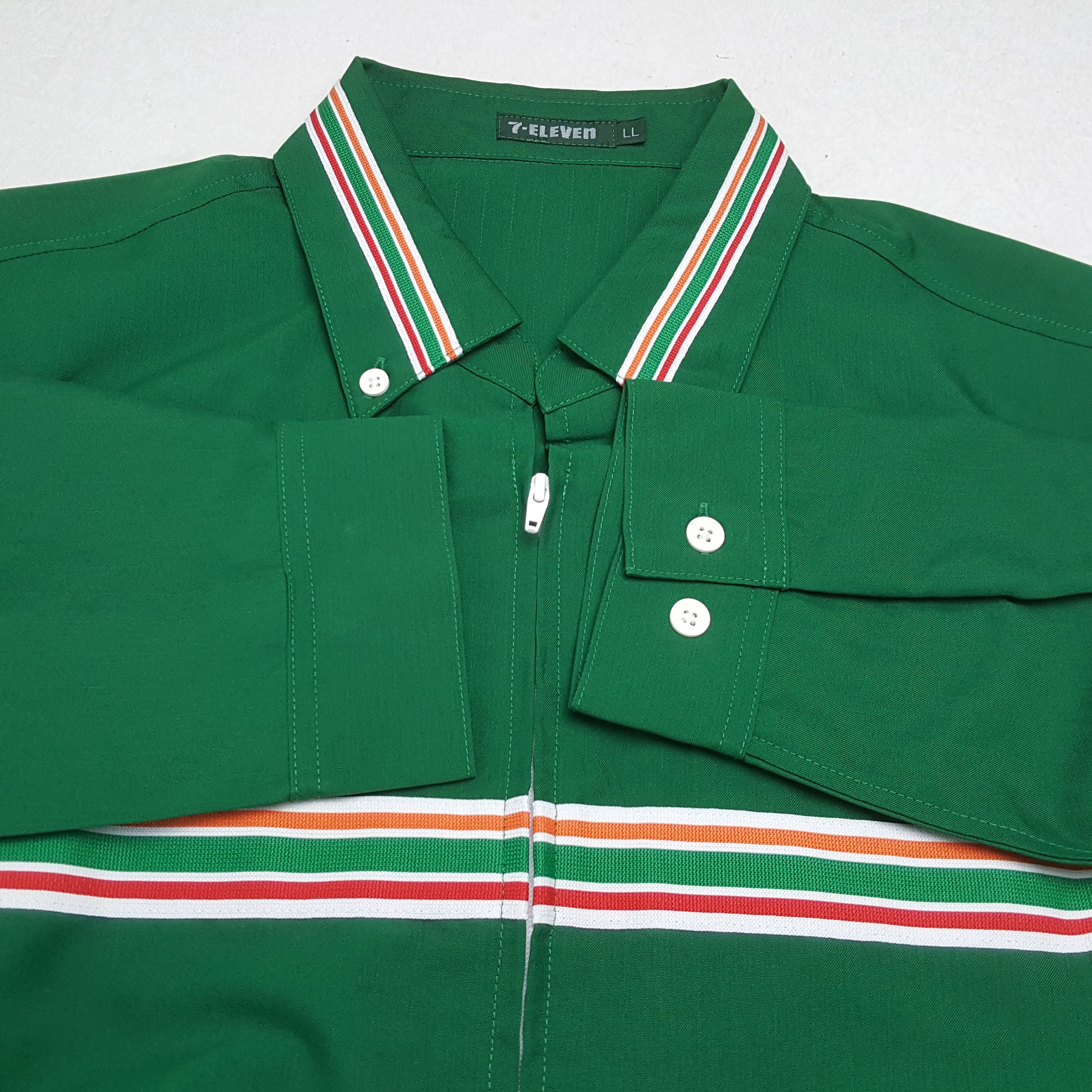 Japanese Brand × Vintage Vintage 7-ELEVEn Japanese Workers Uniform Jacket Size US L / EU 52-54 / 3 - 9 Thumbnail