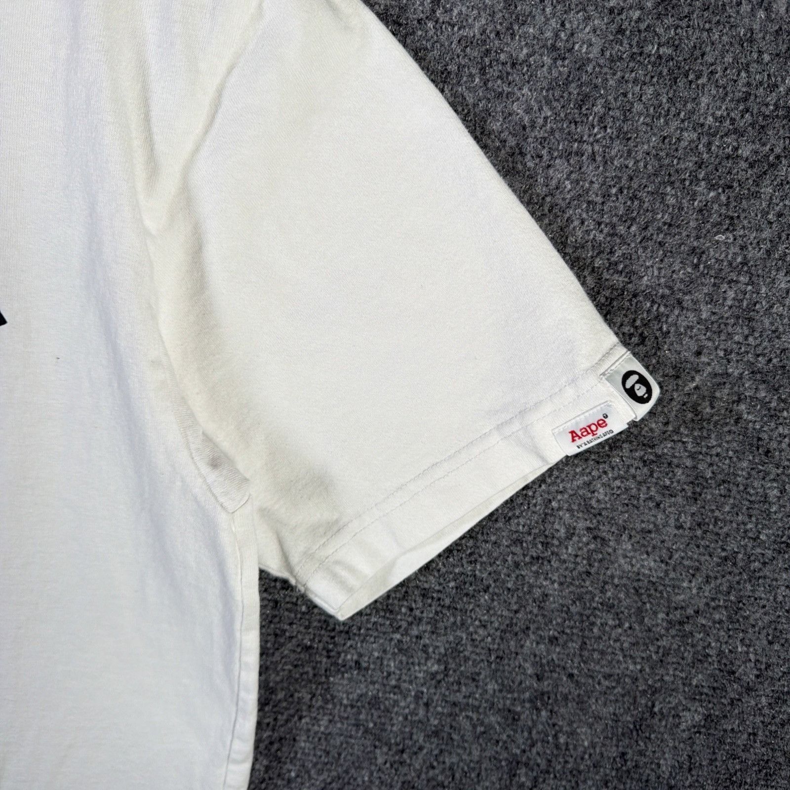 Aape Vintage BAPE Shirt Medium White 90s A Bathing Ape Union Size US M / EU 48-50 / 2 - 4 Thumbnail