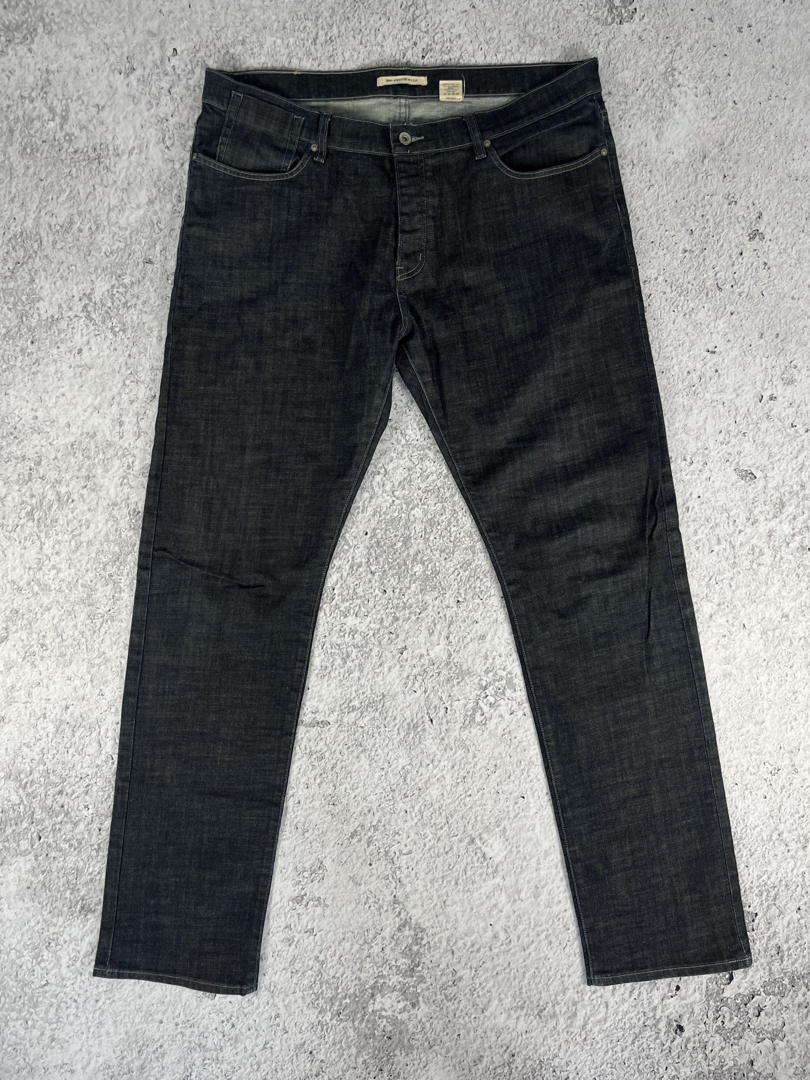 Designer × John Varvatos × Vintage Pants Denim John Varvatos JV Vintage Straight Fit Size US 38 / EU 54 - 5 Thumbnail
