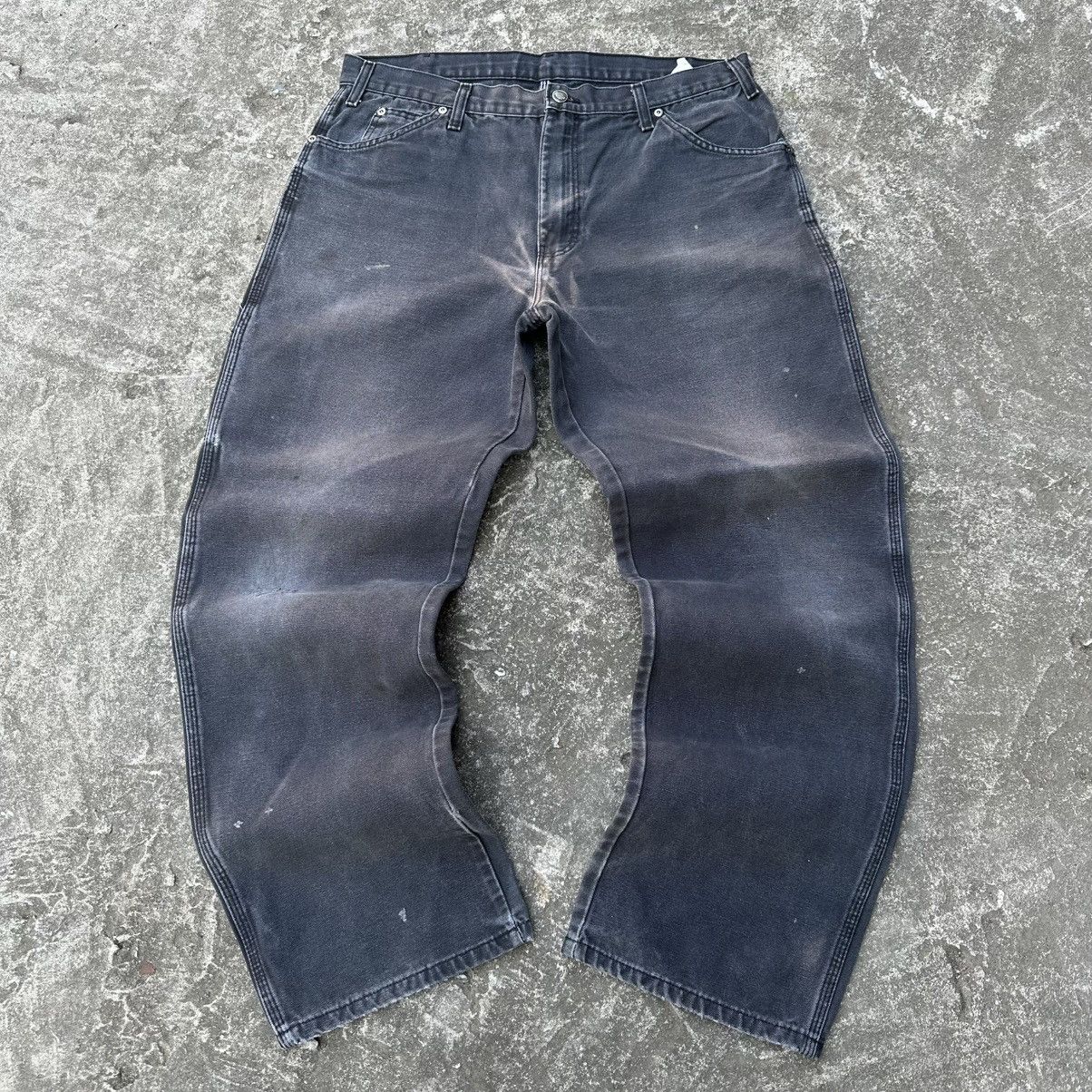 Carhartt (36x32.5) Crazy Vintage Y2K Dickies Carpenter Distressed Size US 36 / EU 52 - 6 Thumbnail