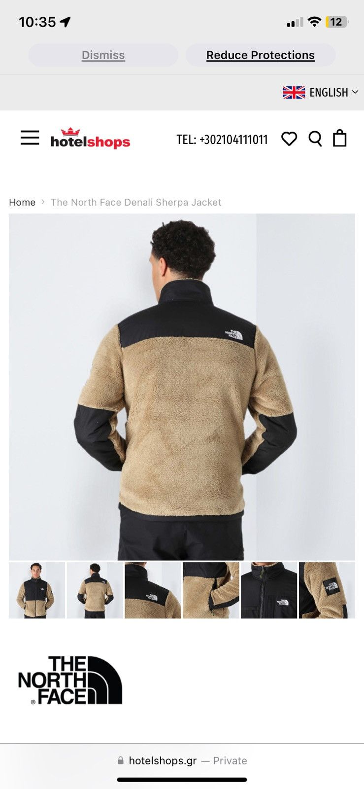 The North Face Denali Fleece Sherpa - TNF BEIGE - Size XL