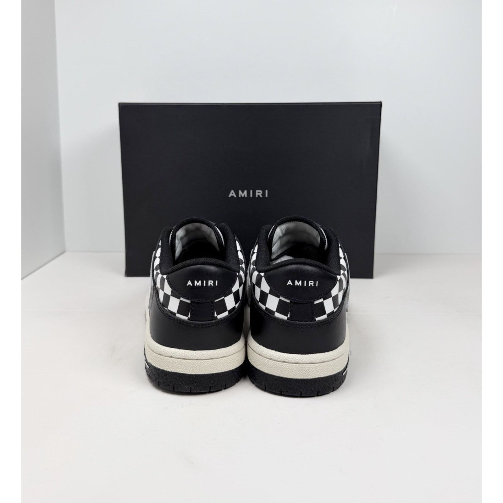 Amiri Size 41EU/8US - Amiri Skel Top Low Checkered NEW Size US 8 / EU 41 - 4 Thumbnail