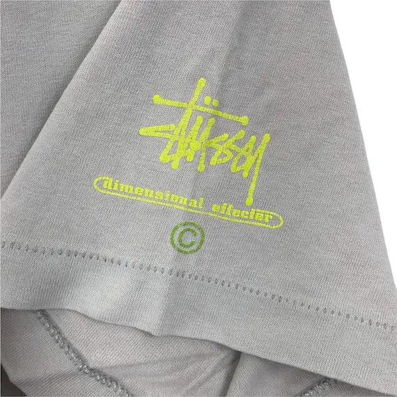 Stussy Vtg STUSSY DIMENSIONAL EFFECTOR Single Stitches Tee Shirt Size US M / EU 48-50 / 2 - 5 Thumbnail