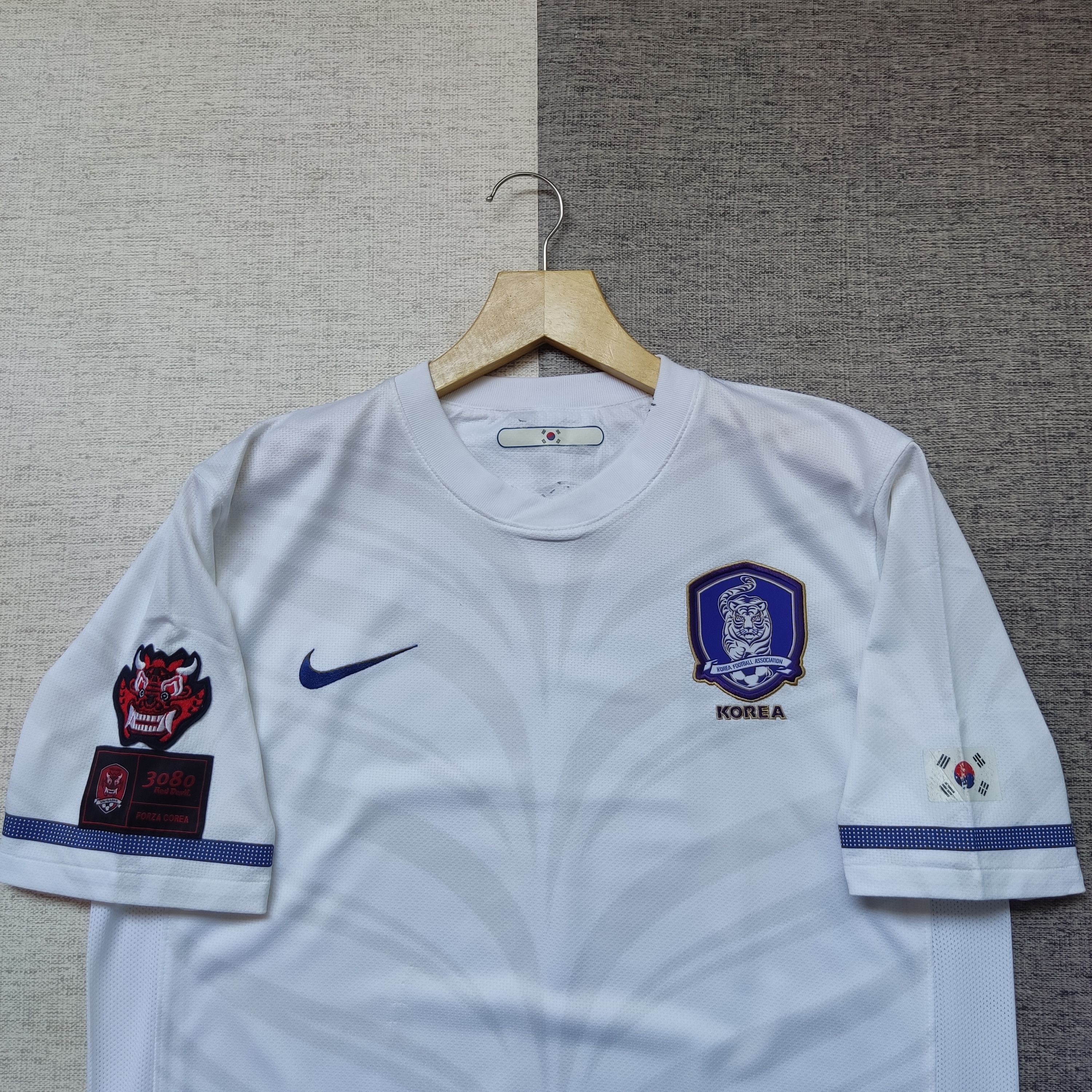 Nike Jersey football National Team Korea Selatan 2010 "Chu Young" Size US L / EU 52-54 / 3 - 4 Thumbnail