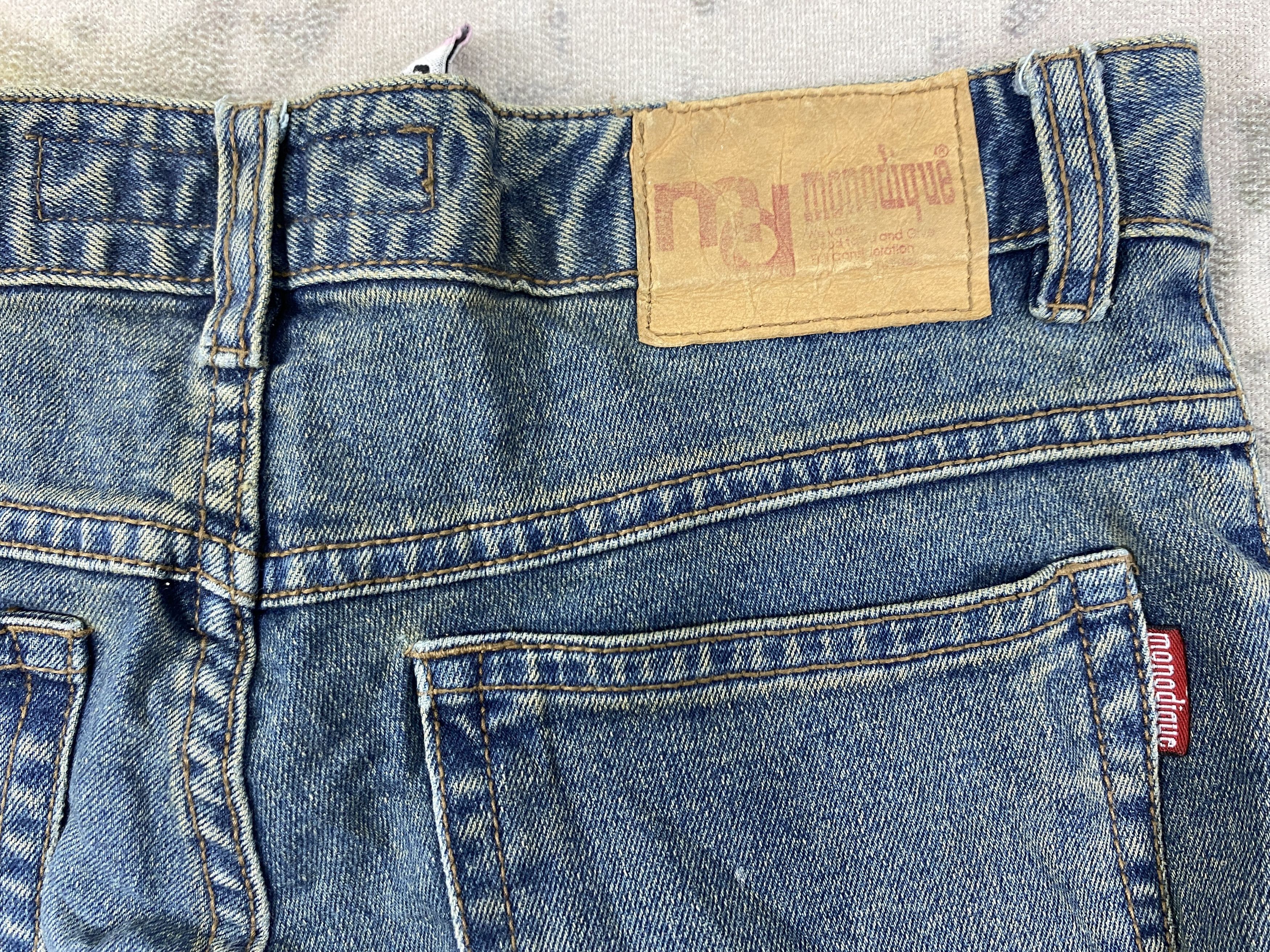 Japanese Brand Japanese Brand Distressed Blue Jeans 28x33 Denim- JN3839 Size 28" / US 6 / IT 42 - 11 Thumbnail