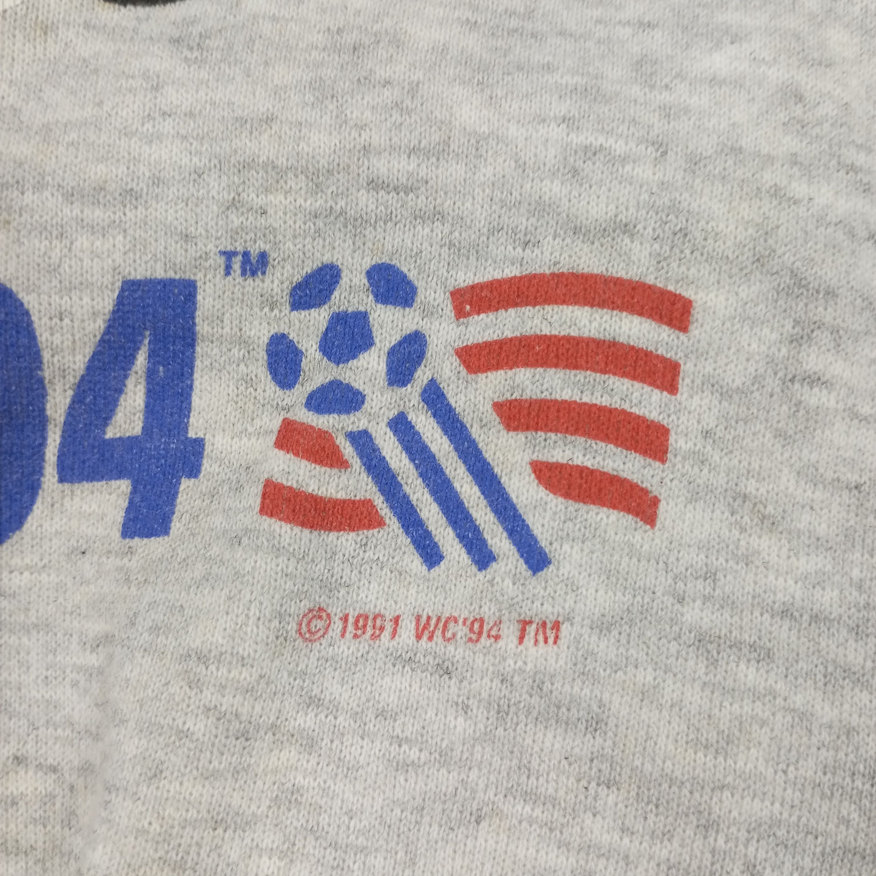 Vintage Soccer USA 94 Streetwear Style Vintage Sweatshirt Size US S / EU 44-46 / 1 - 12 Thumbnail
