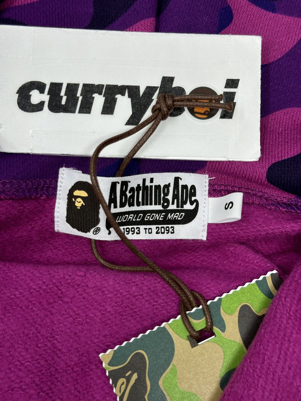 Bape BAPE Color Camo Shark Pullover Hoodie Purple Size US S / EU 44-46 / 1 - 6 Thumbnail
