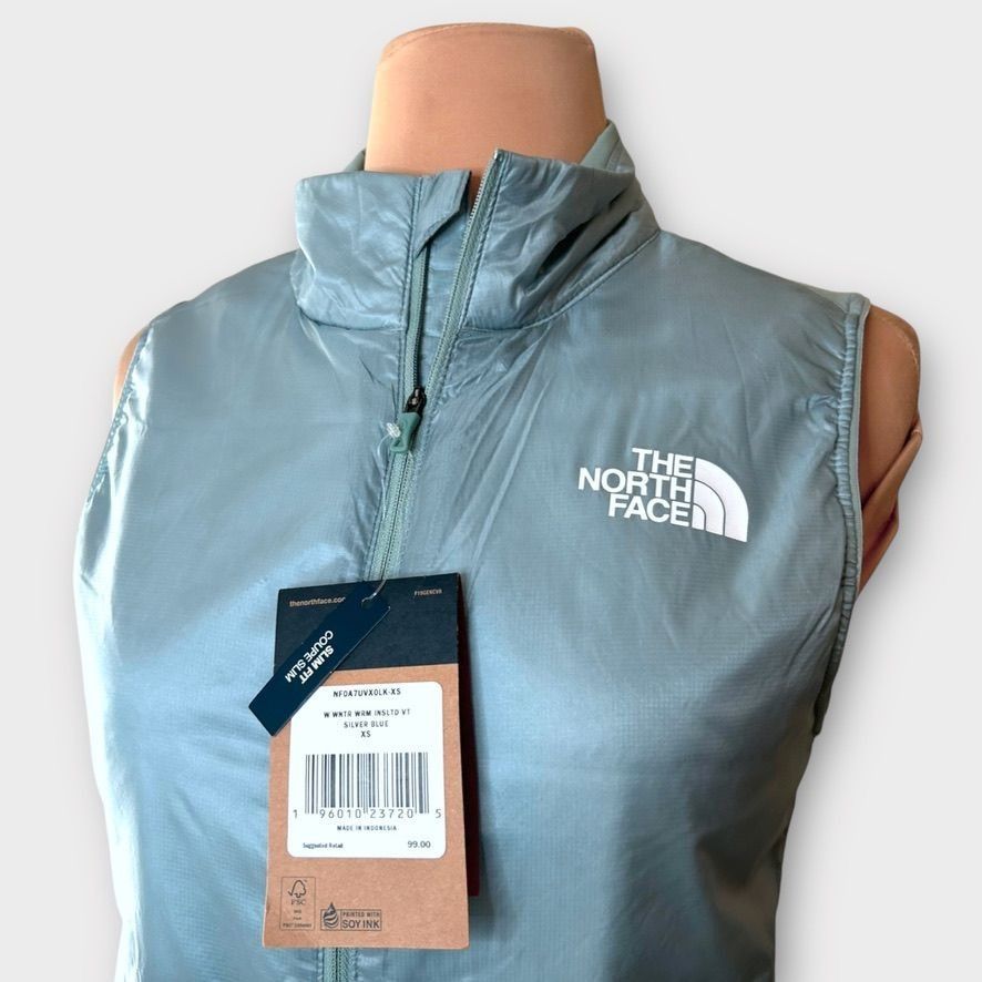 The North Face NWT North Face Lightweight Hiking Vest XS Silver Blue Mint W Size XS / US 0-2 / IT 36-38 - 4 Thumbnail