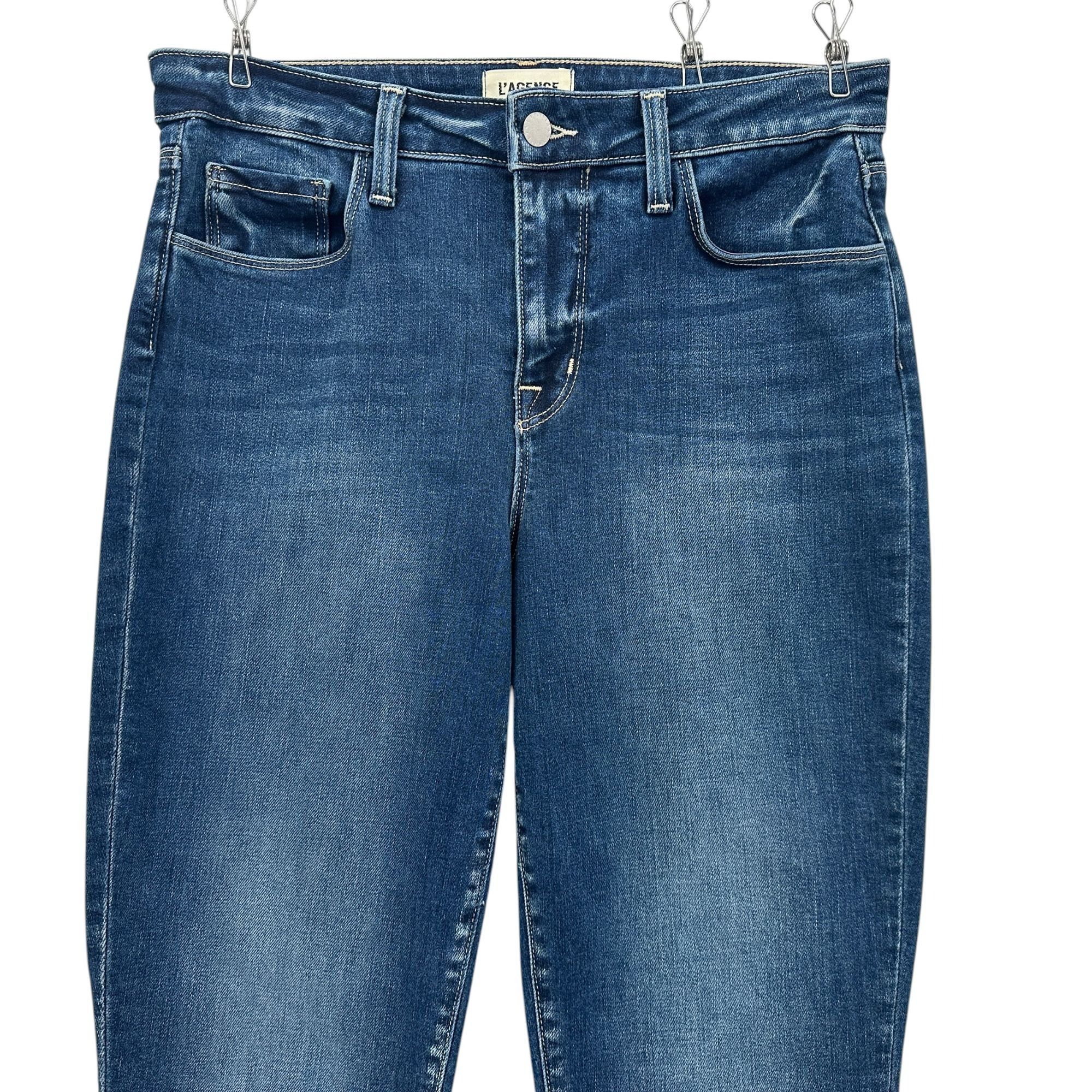 L'AGENCE L'AGENCE Womens 27 Jeans Kendra High Rise Cropped Flared Size 27" / US 4 / IT 40 - 2 Thumbnail
