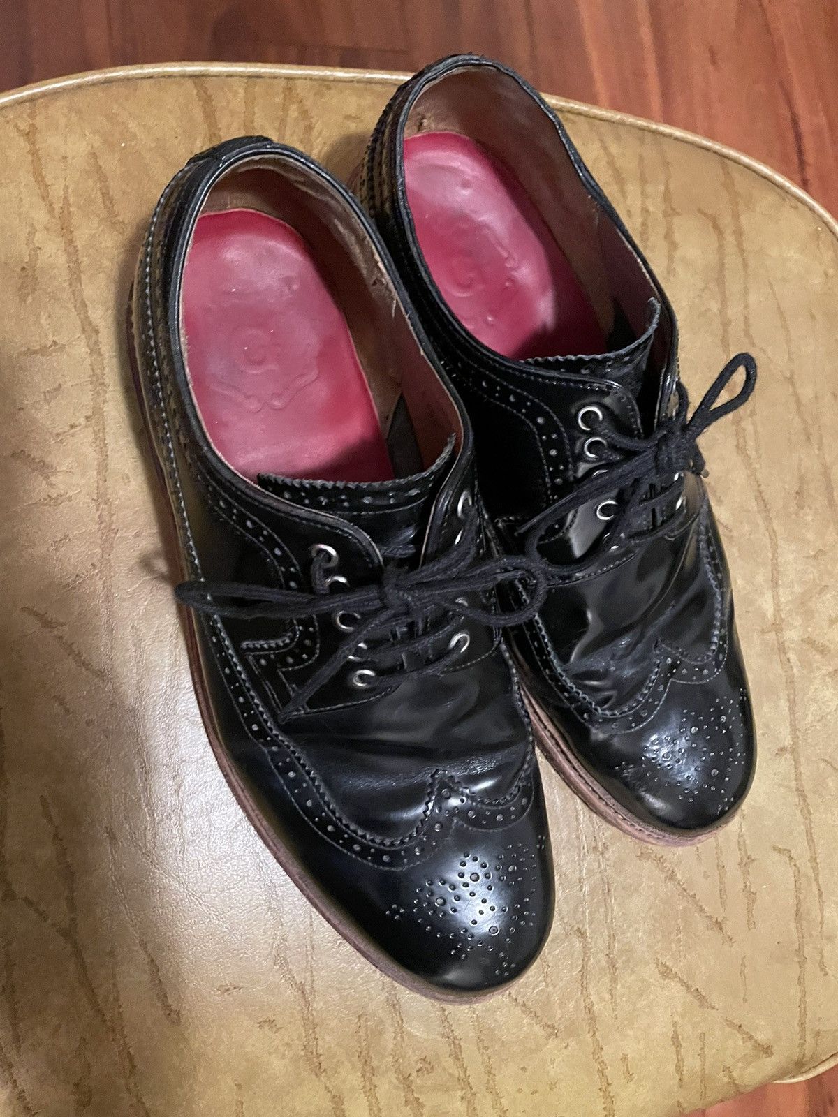 Grenson Patent brogues 9us ! Size US 9 / EU 42 - 6 Thumbnail