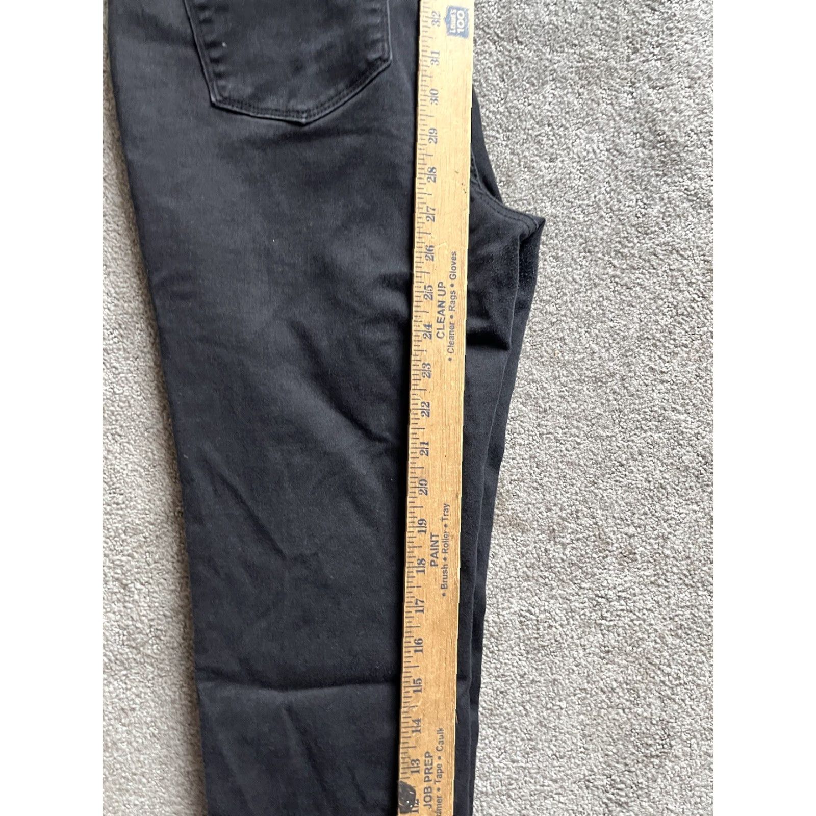 Vintage VINTAGE Rewash Jeans Women Denim Black 30 in 11 Junior Size 11/30 Skinny 5-Pocket Relaxed Casual Size 32" / US 10 / IT 46 - 6 Thumbnail