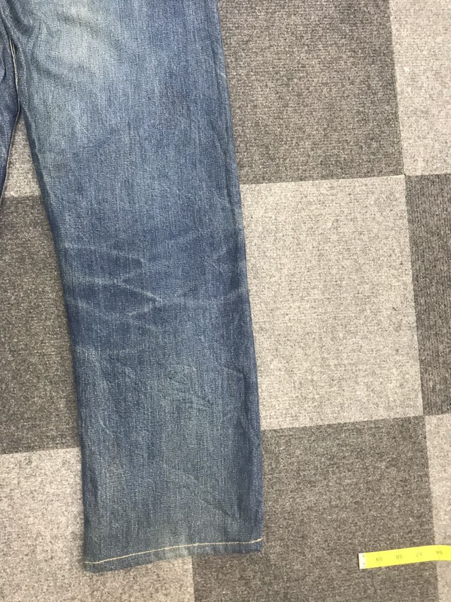 Warehouse 💥THRASHED💥WAREHOUSE SPECIAL Thrashed Selvedge Jeans Size US 29 - 15 Thumbnail