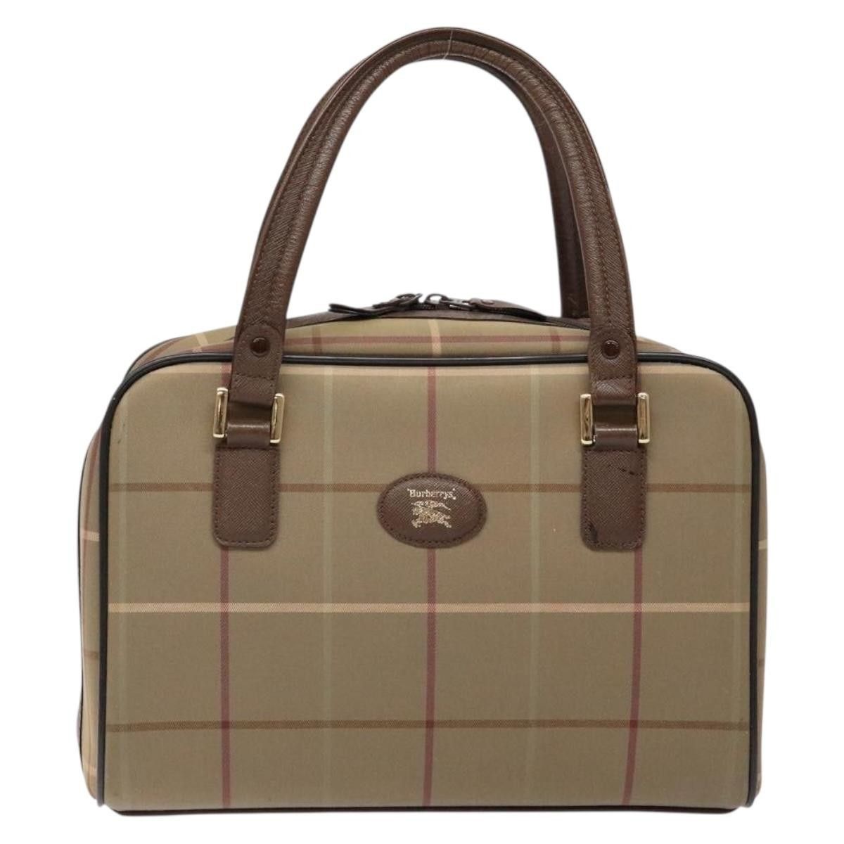 Burberry Burberry Nova Check Handbag Nova Check Canvas Size ONE SIZE - 1 Thumbnail