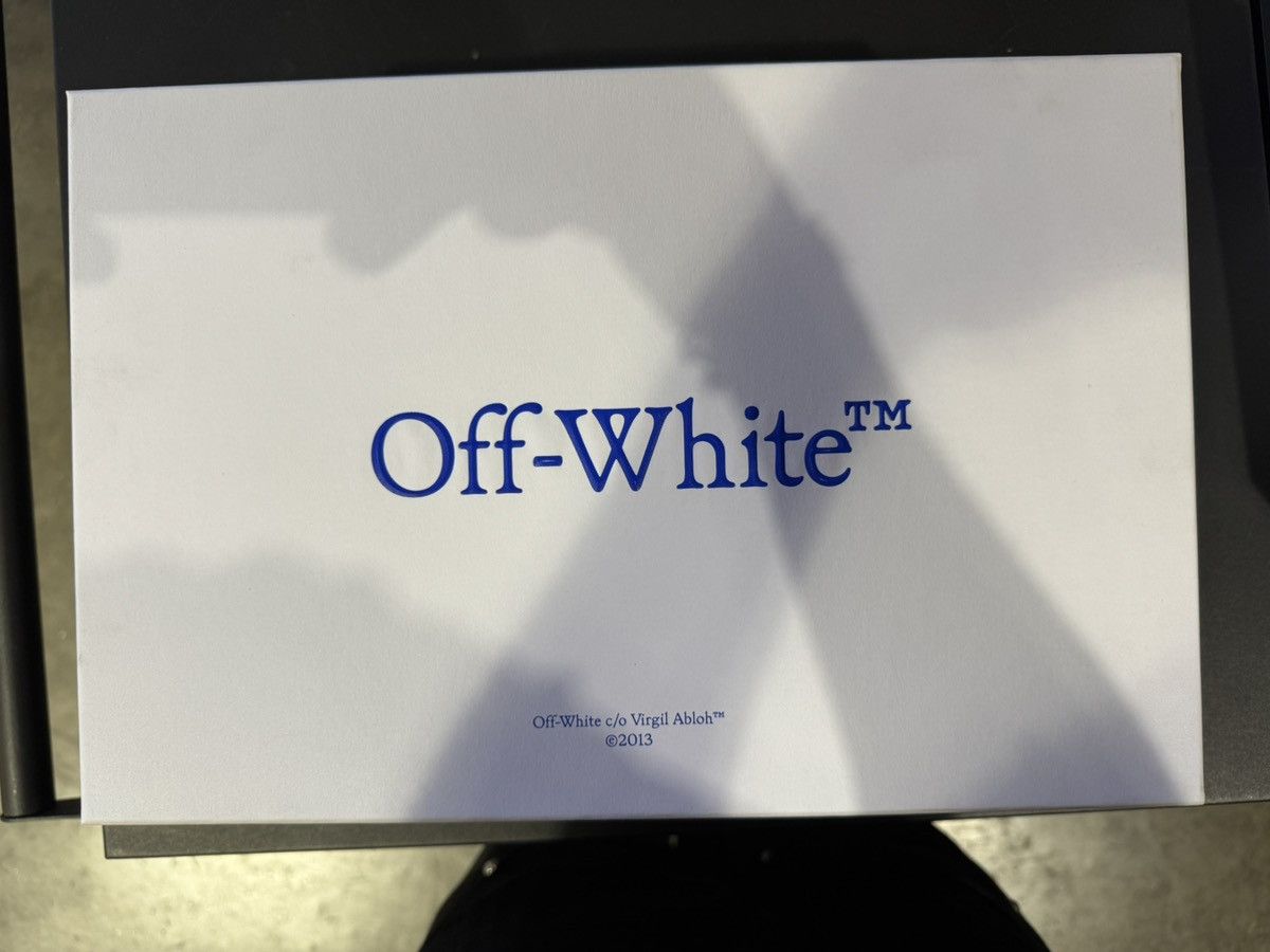Off-White Off White Metal Logo Suede Clogs Size US 10 / EU 43 - 7 Thumbnail