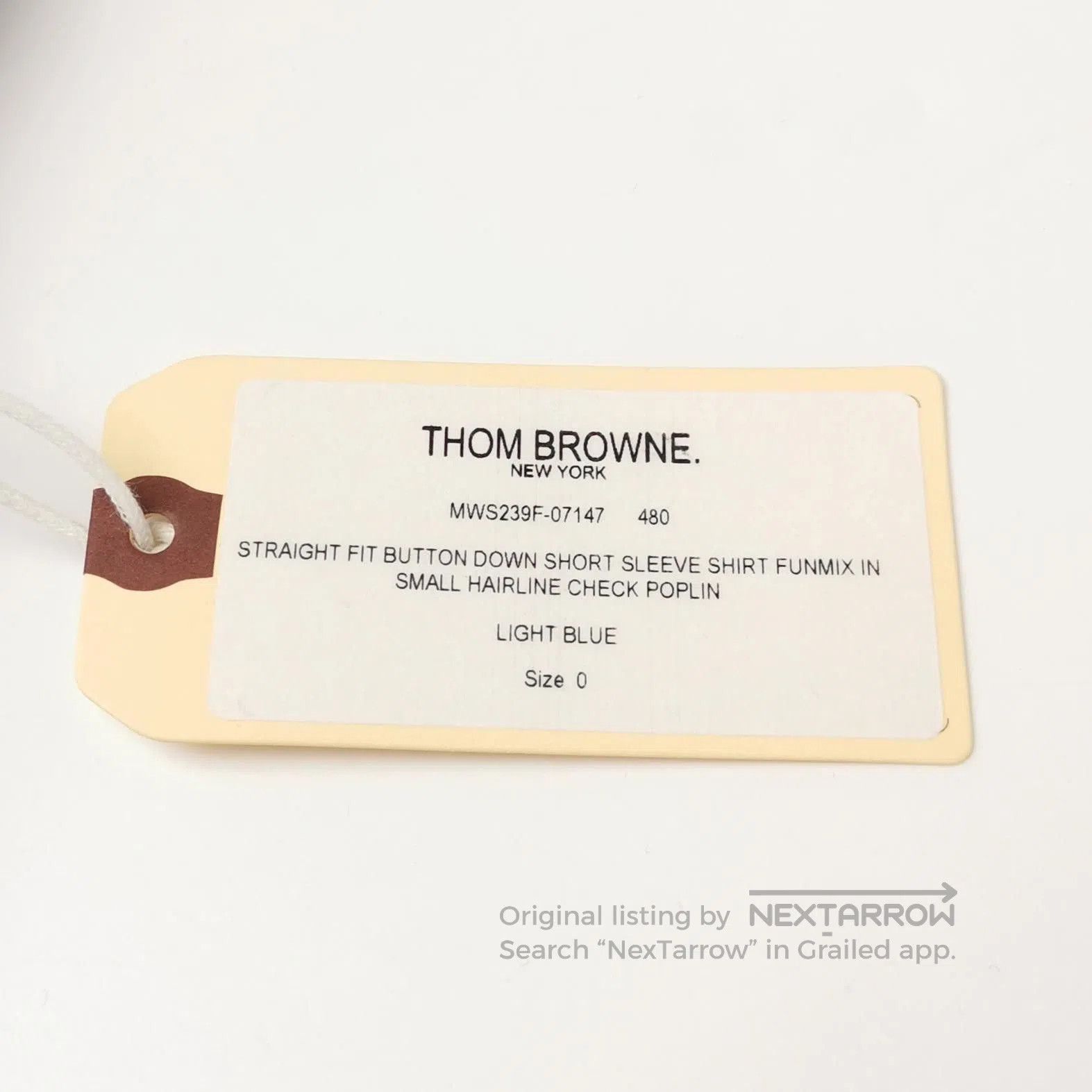 Thom Browne Thom Browne Paneled Check Short-Sleeve Shirt XS. Size US XS / EU 42 / 0 - 1 Thumbnail