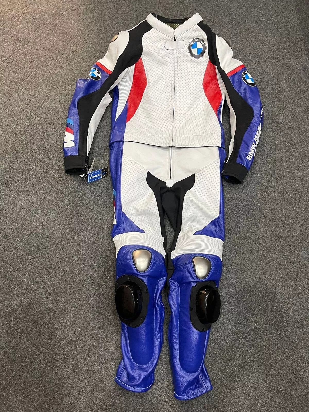 BMW BMW Motorrad Leather Suit Motogp Motorbike Riding Suit Size US S / EU 44-46 / 1 - 1 Thumbnail