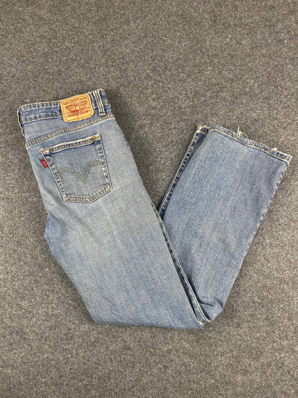 Levi's vintage levis 515 bootcut distressed denim nice design Size 32" / US 10 / IT 46 - 2 Thumbnail