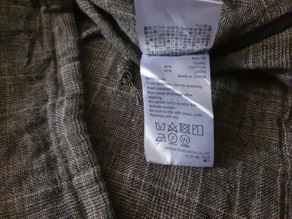 URBAN RESEARCH DOORS Sense of Place by Urban Research Door Checkered shirt Size US M / EU 48-50 / 2 - 4 Thumbnail