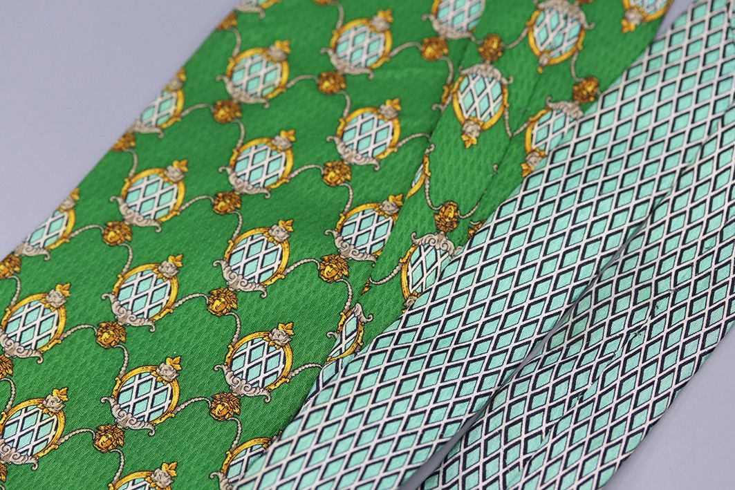 Versace Gianni Versace Vintage Silk Tie Size ONE SIZE - 9 Thumbnail