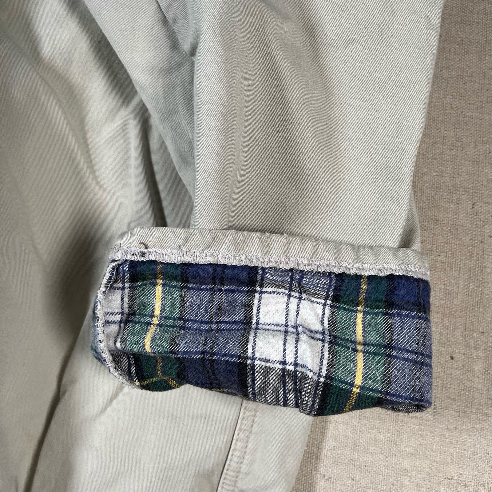 L.L. Bean Vintage L.L. Bean Womens size 12 Flannel Lined Pants Size 34" / US 12 / IT 48 - 9 Thumbnail