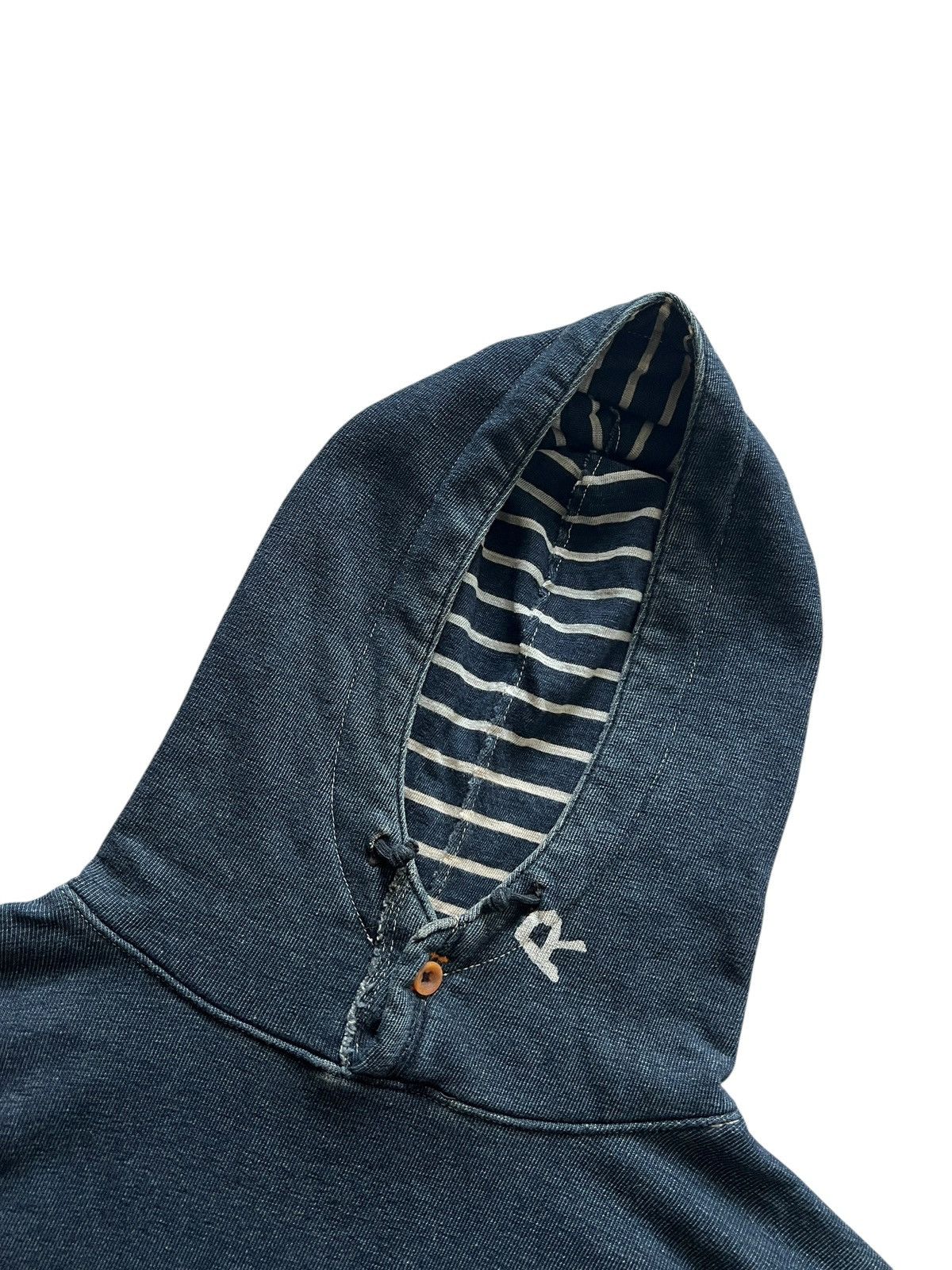 Kapital Vintage 45rpm Indigo Pullover Hoodie Kapital Size US M / EU 48-50 / 2 - 3 Thumbnail