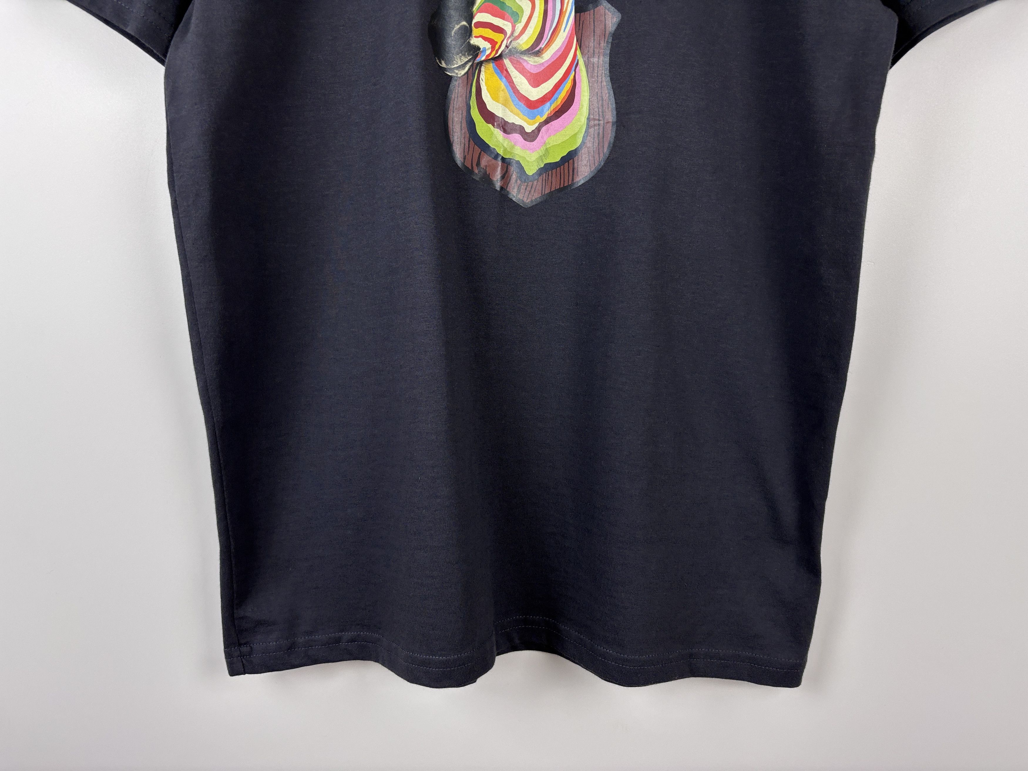 Paul Smith Mens Paul Smith Zebra Print Black T-shirt Size S Size US S / EU 44-46 / 1 - 3 Thumbnail