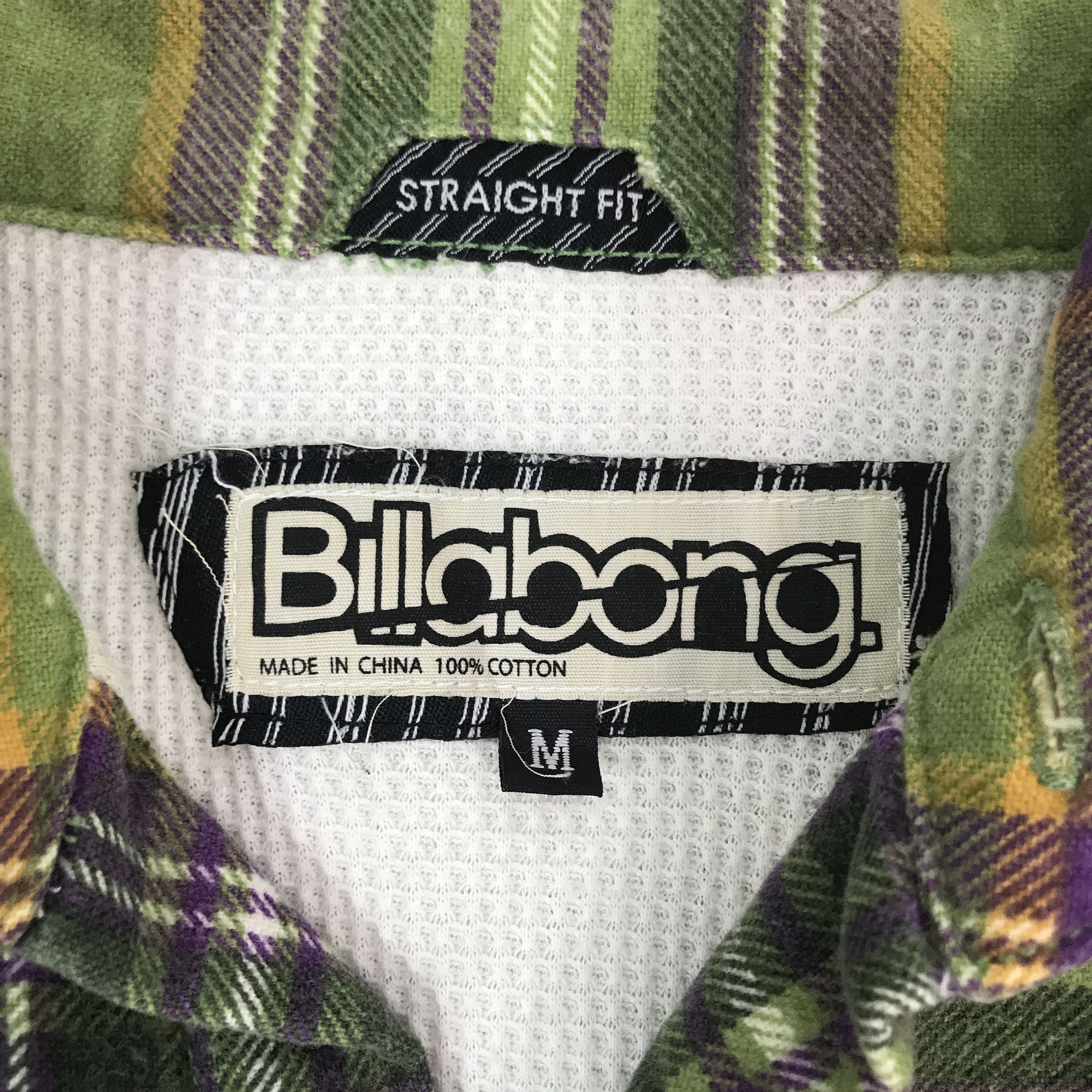 Billabong Vintage Billabong Tartan design button up shirt K62B16 Size US M / EU 48-50 / 2 - 9 Thumbnail