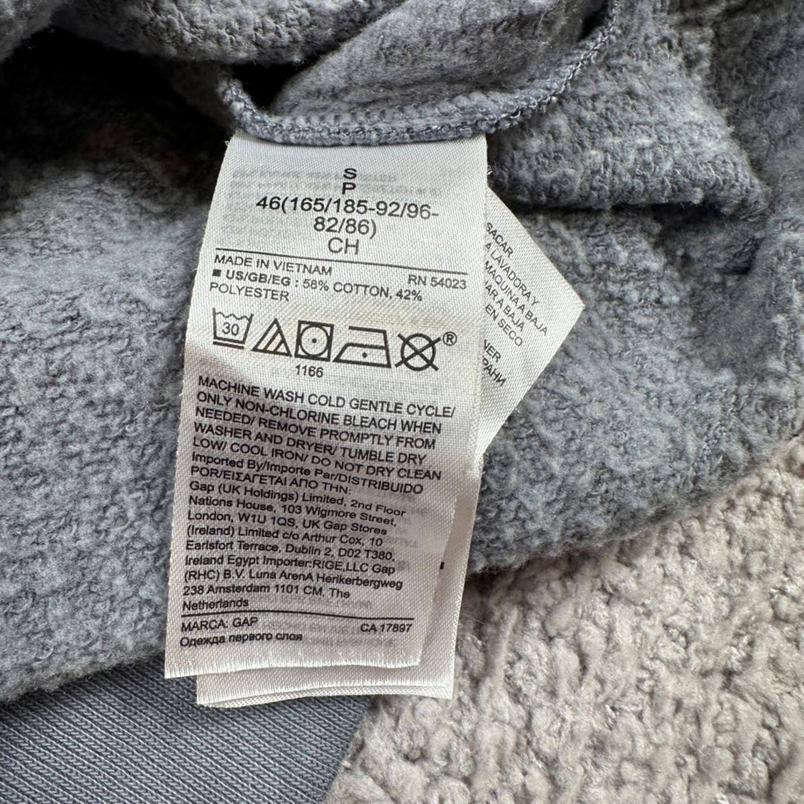Gap GAP Men Gray Tie Dye Hoodie Sweatshirt Small Hooded Washed Size US S / EU 44-46 / 1 - 5 Thumbnail