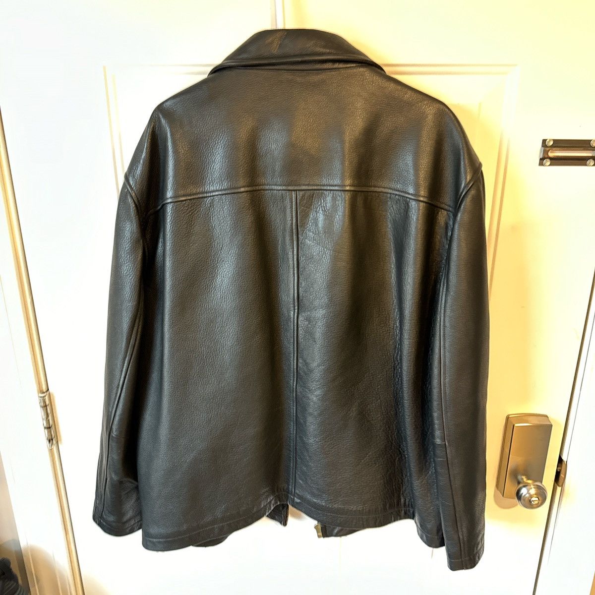 Timberland Vintage “Fall ‘00” Timberland Black Leather Jacket Size US L / EU 52-54 / 3 - 5 Thumbnail