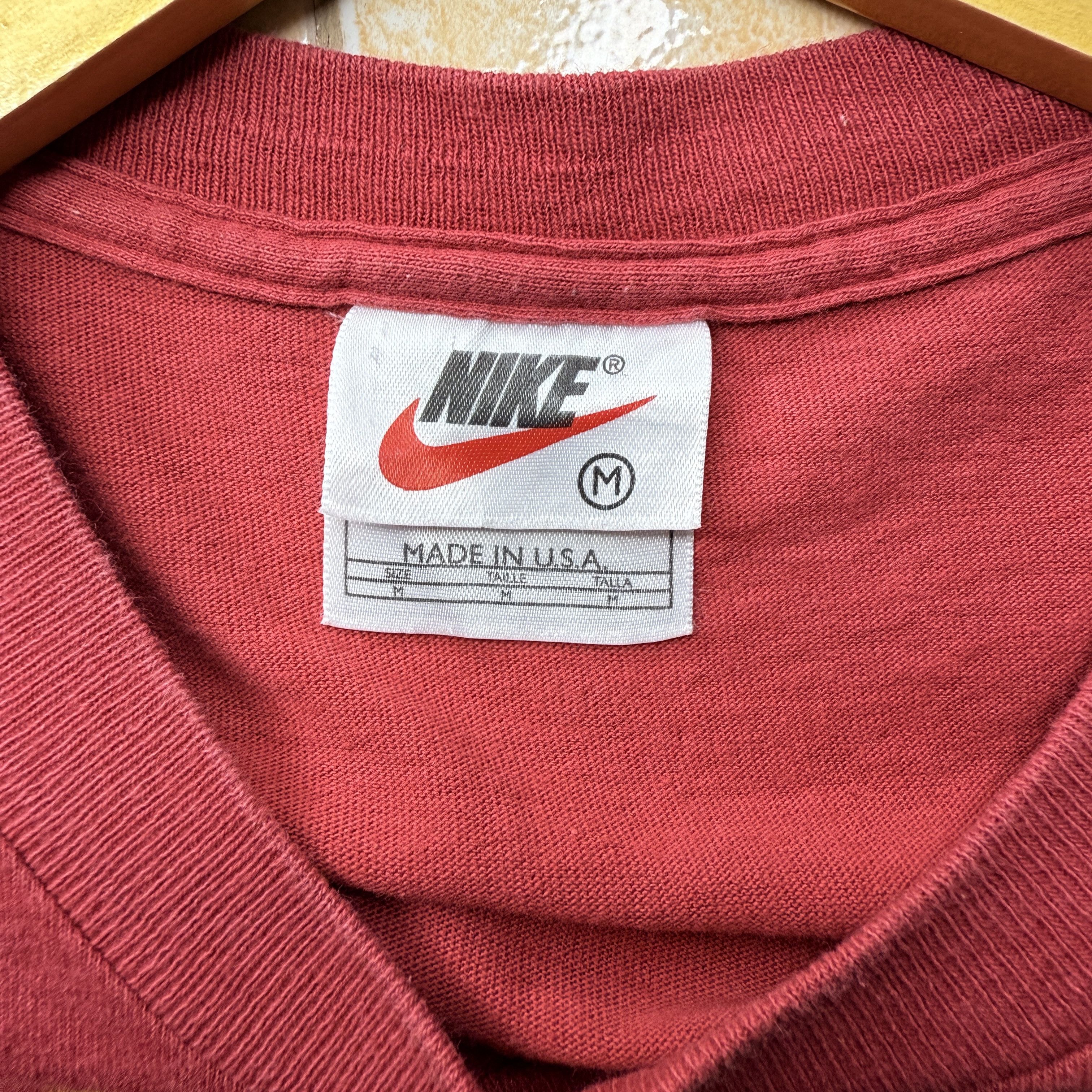 Nike Vintage Nike Court tennis 1990 t-shirt Size US M / EU 48-50 / 2 - 3 Thumbnail