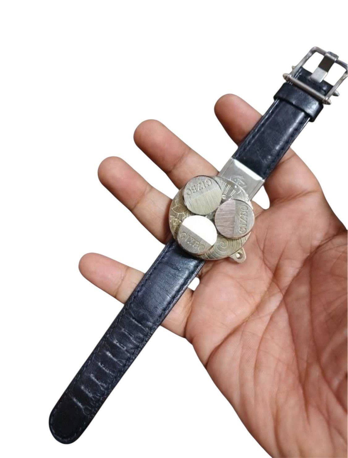Japanese Brand Gizbo Rotate avant garde punk style watch Size ONE SIZE - 3 Thumbnail