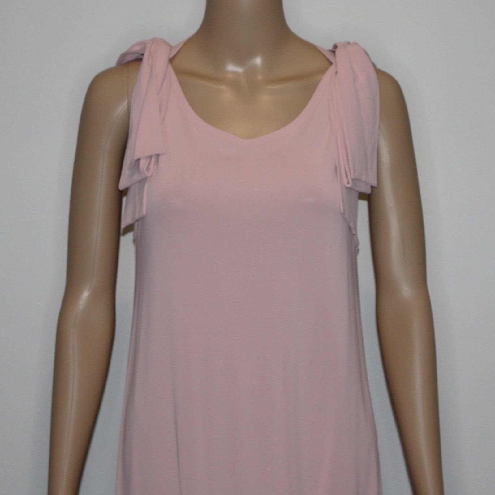 RED Valentino Ruffled Hem Dress with Bows in Blush Pink and size Large Size L / US 10 / IT 46 - 4 Thumbnail