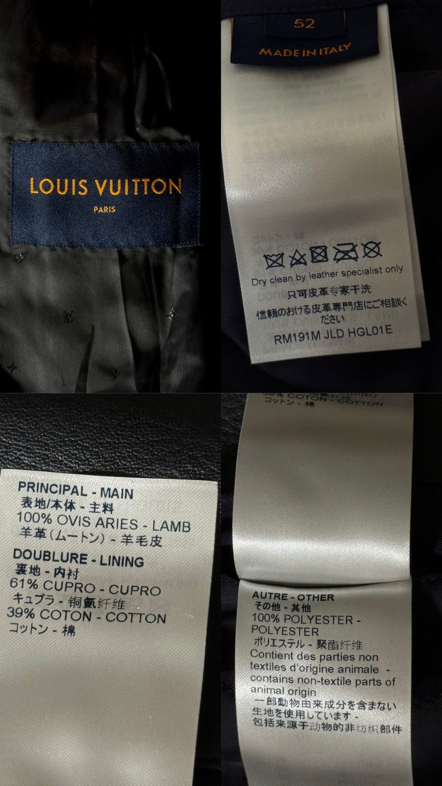 Louis Vuitton Louis Vuitton - 2019 - Satellite Patch - Lambskin Leather Size US L / EU 52-54 / 3 - 21 Thumbnail