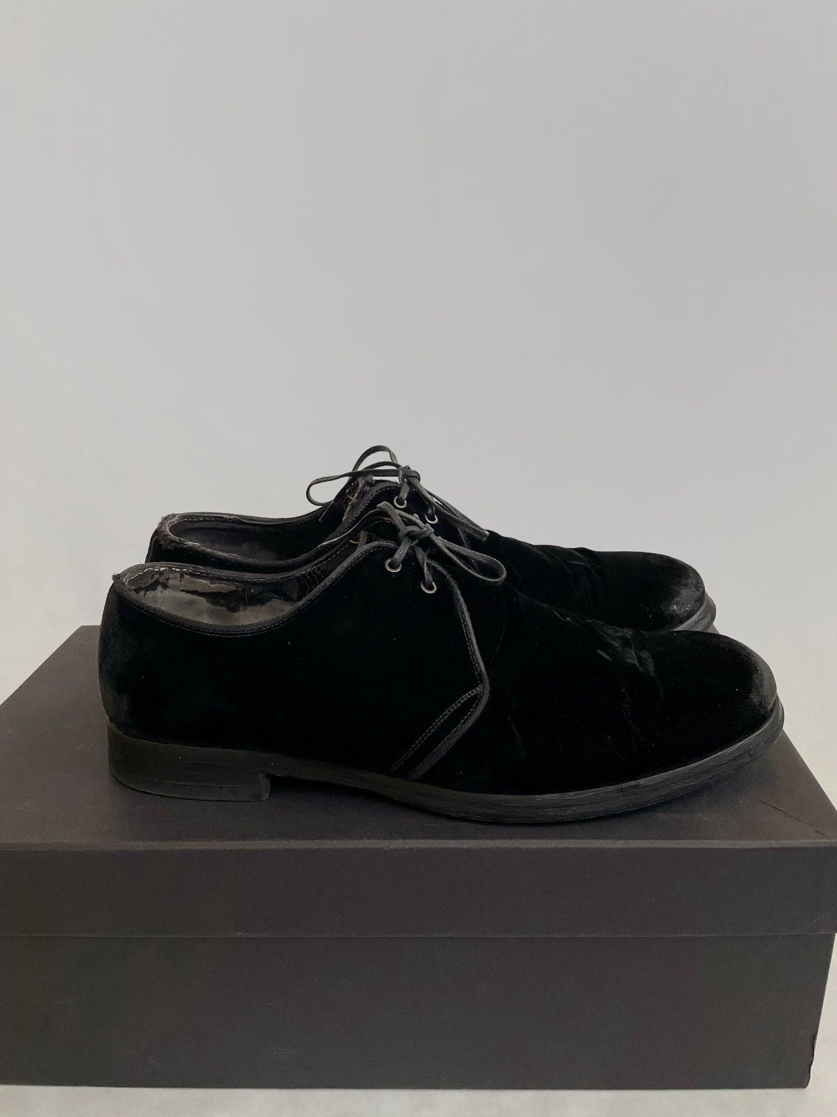 Dolce & Gabbana Dolce Gabbana distressed velour/leather casual shoes Size US 8.5 / EU 41-42 - 2 Thumbnail