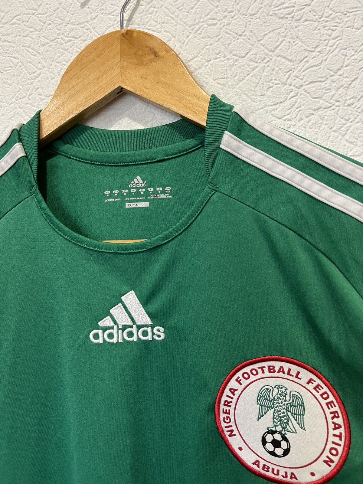 Adidas Adidas Nigeria 2010 Home Kit Soccer Jersey Football Shirt Size US M / EU 48-50 / 2 - 2 Thumbnail