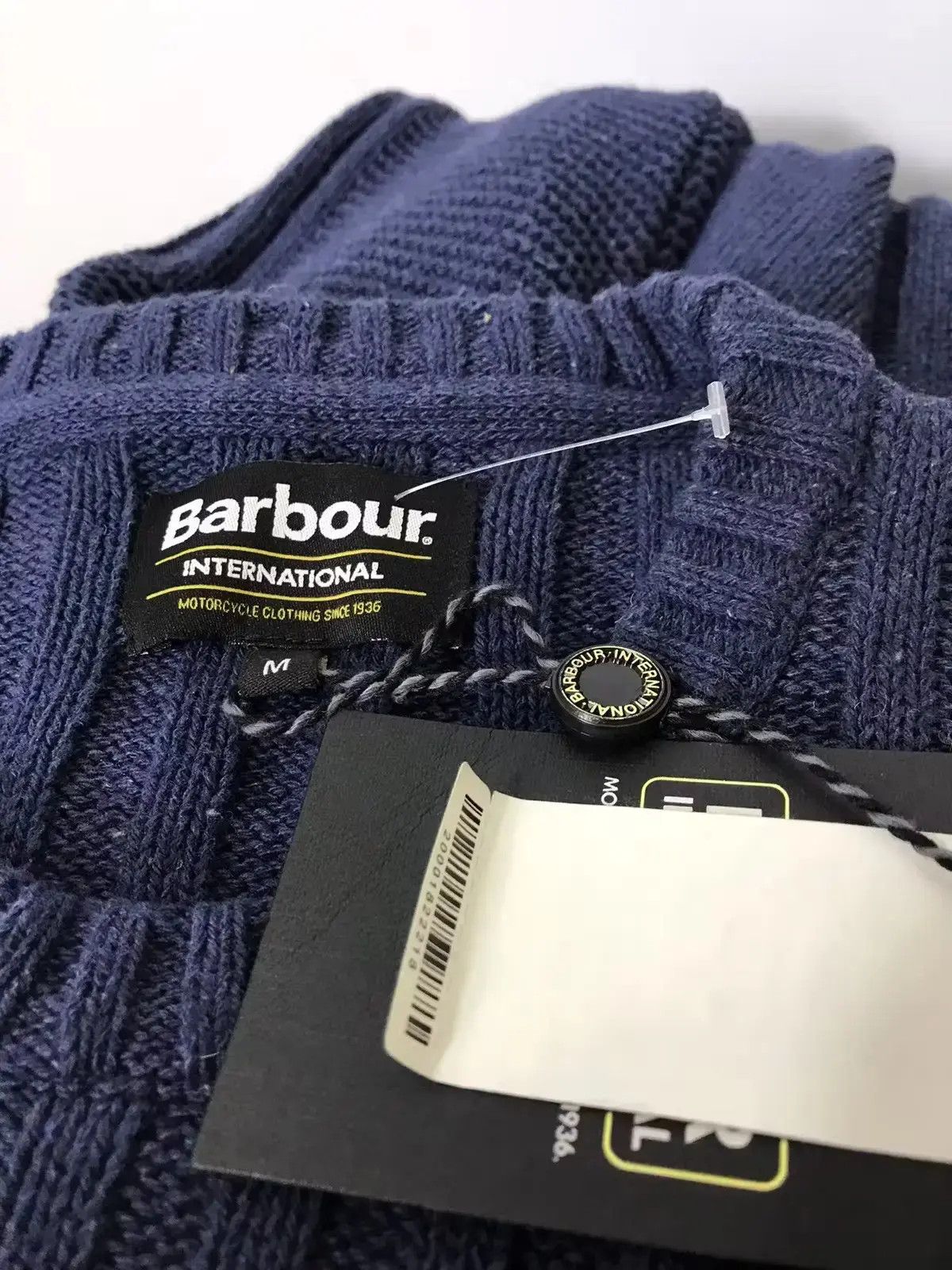 Barbour × Designer Barbour international men’s knit crew neck jumper Size US M / EU 48-50 / 2 - 4 Thumbnail