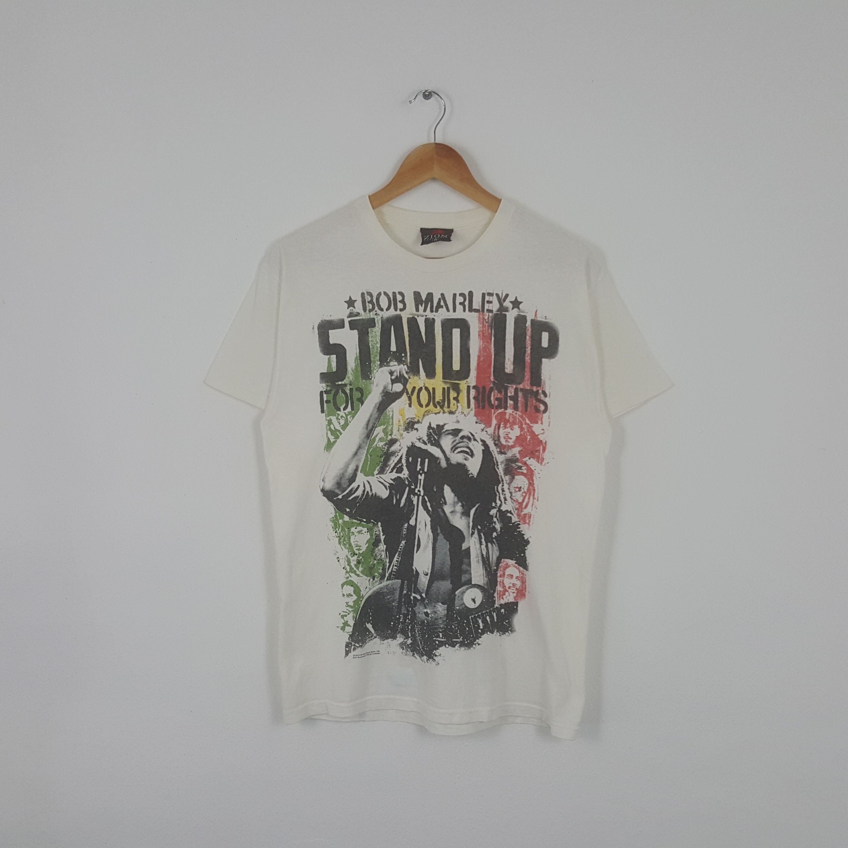 Vintage Bob Marley Solo Singer Reggae Tshirt