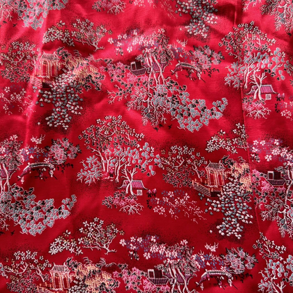 Other Vintage Petite Perceptions Asian Brocade Sleeveless Blouse Size S / US 4 / IT 40 - 6 Thumbnail