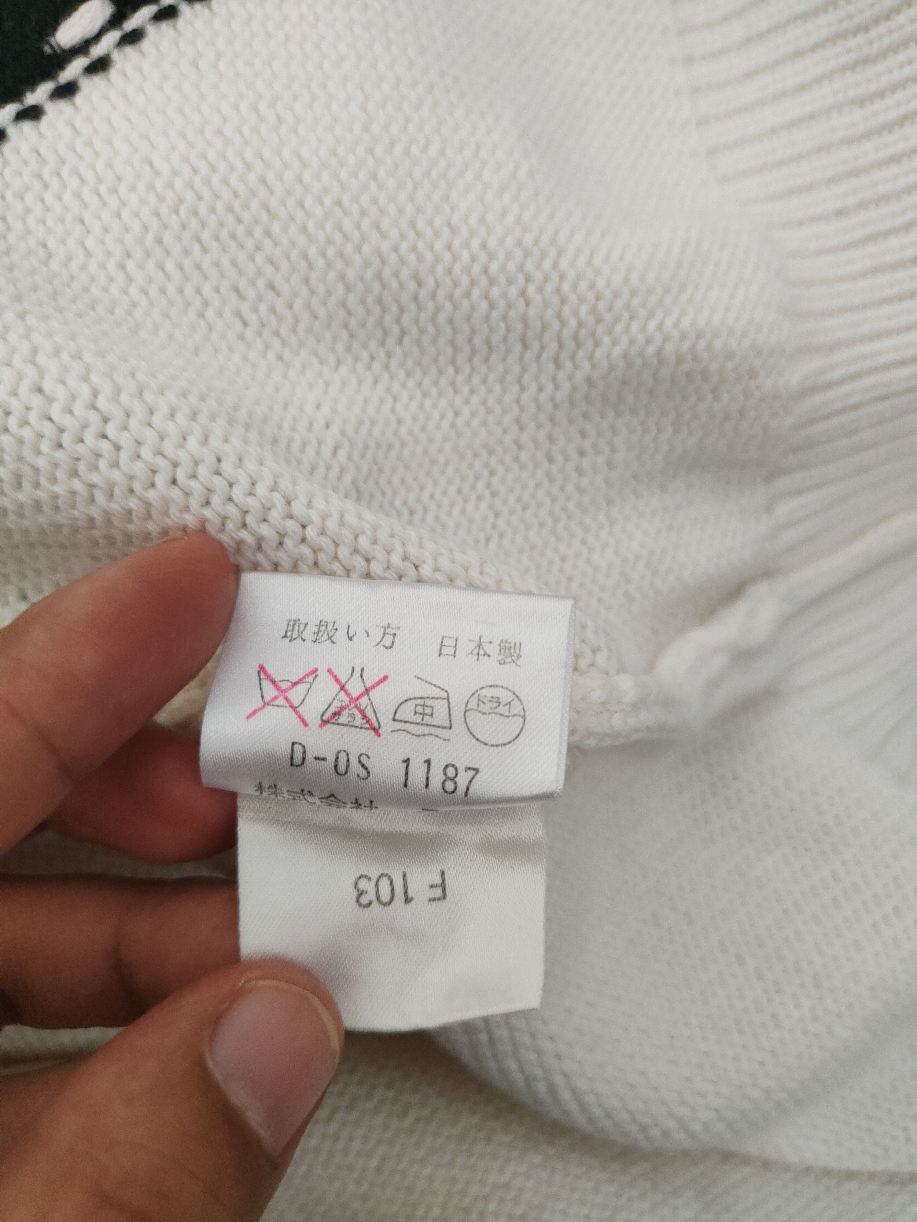 Vintage Blackpia Ivory Knitwear Short Sleeve Sweatshirts #W2234 Size US L / EU 52-54 / 3 - 10 Thumbnail